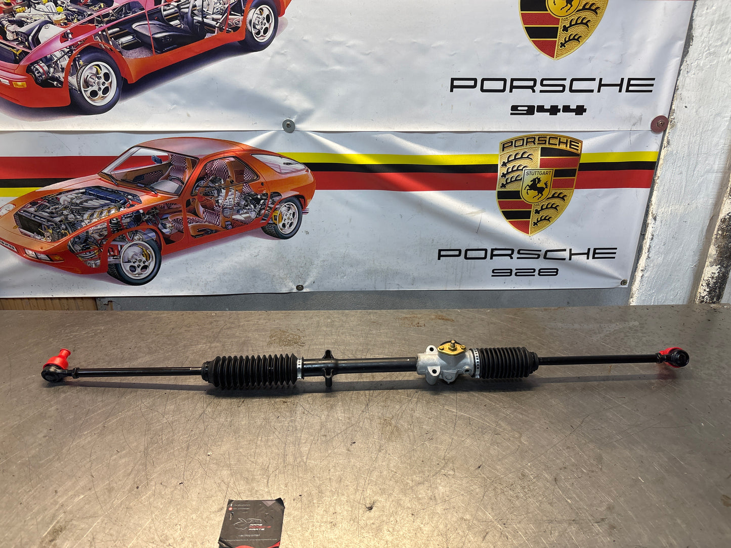 Porsche 924 LHD Manual steering rack, refurbished 477419105C