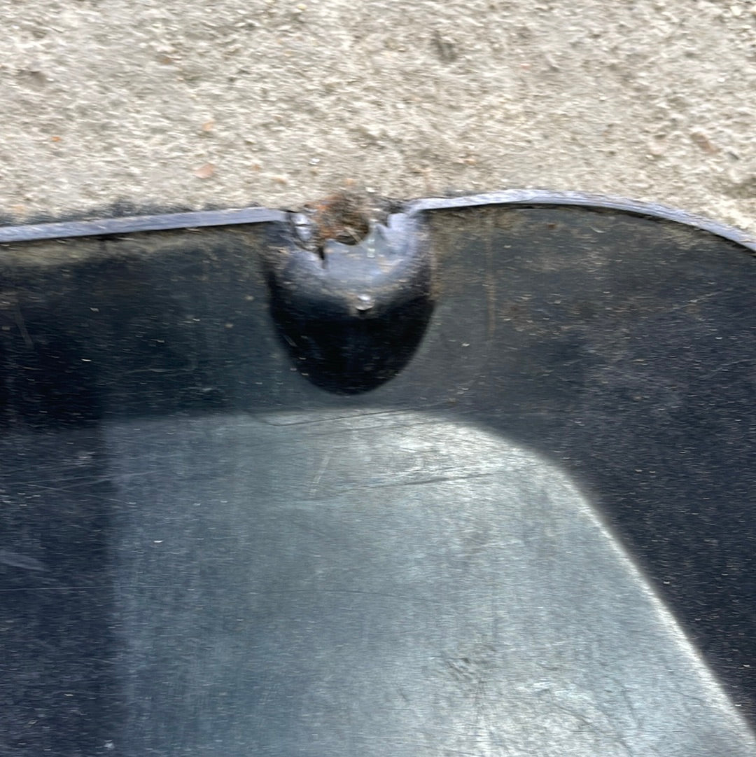 Porsche 944 Front Door Card Carpeted Lower Pocket 944 555 273 00 / 944 555 274 00, used, black