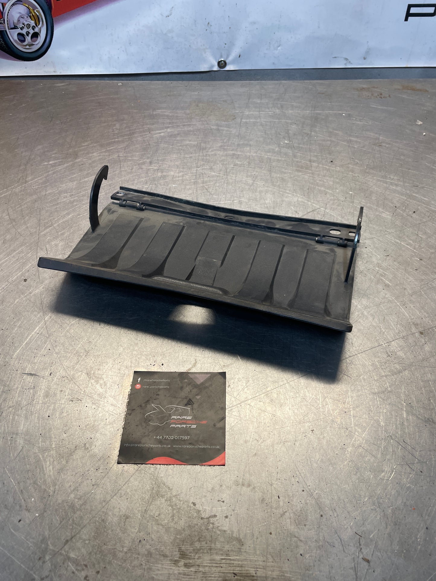 Porsche 924 944 Black glovebox lid, used 477857123