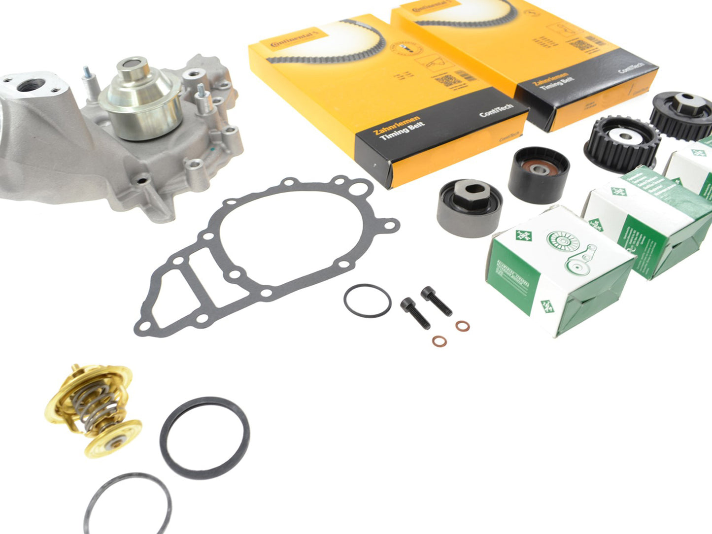 Porsche 944 turbo Water pump, timing belts, rollers kit until 87