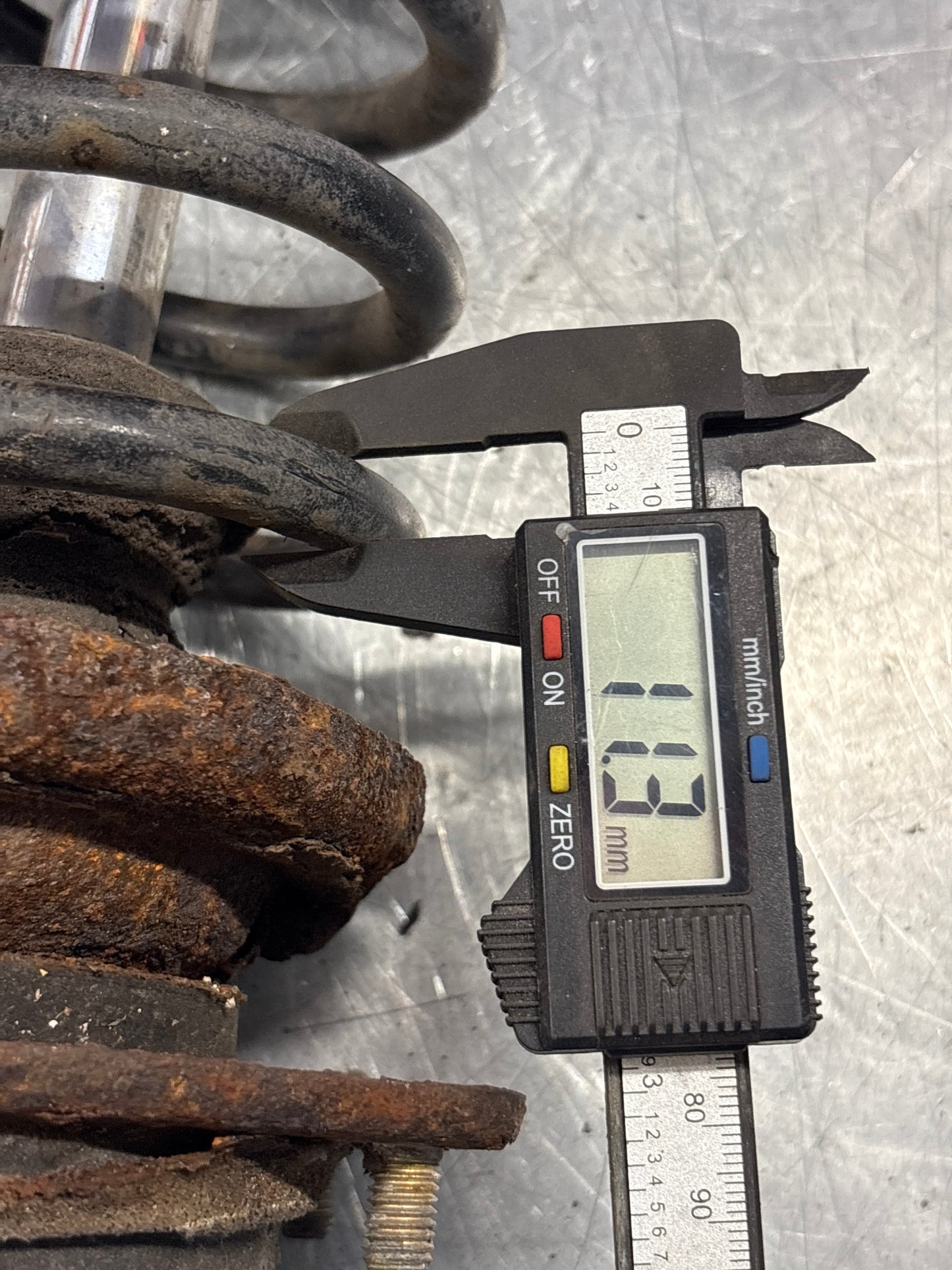 Porsche 944 S2 left, near side, shock absorber , 94434303119 used, spares or repair