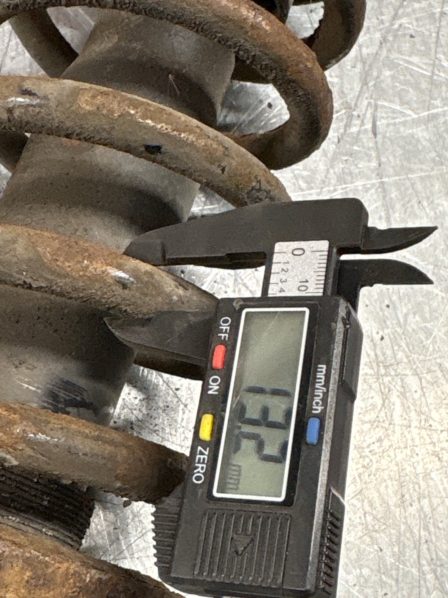 Porsche 928 rear shock absorber, used 92833305108