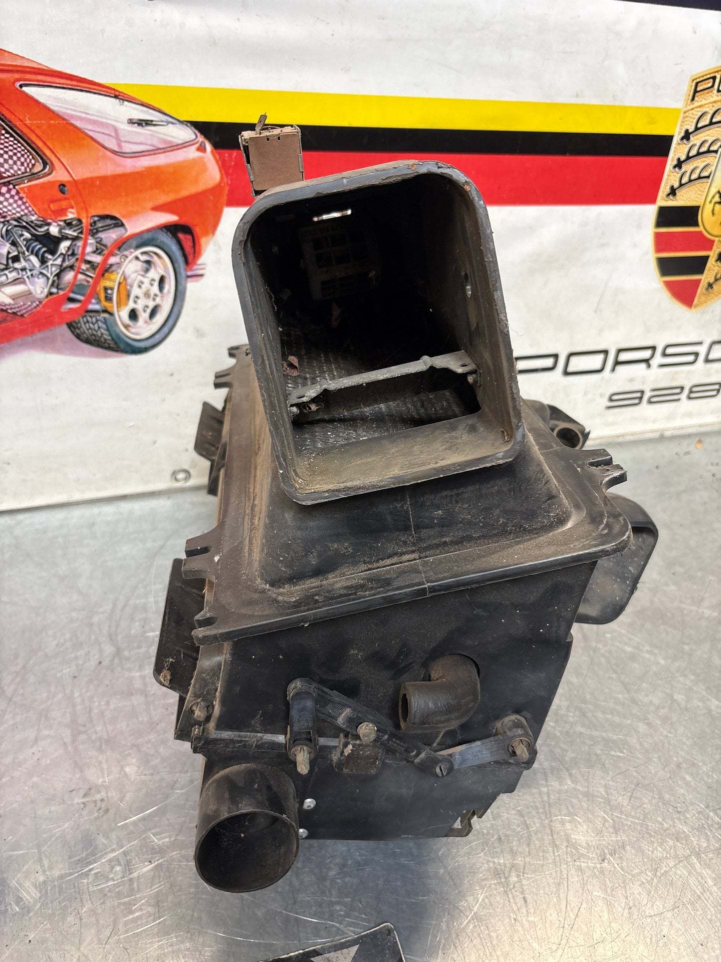 Porsche 928 heater box, LHD, 92857303604, used