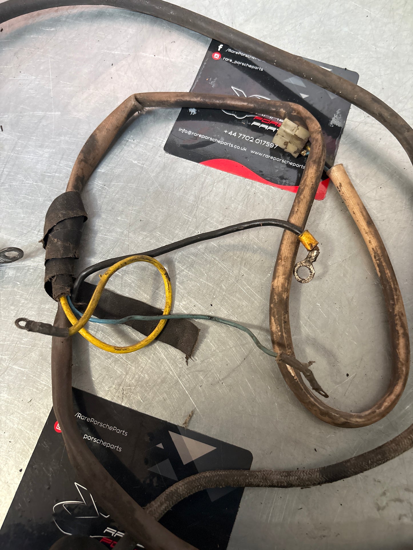 Porsche 924 positive + wiring harness loom, used