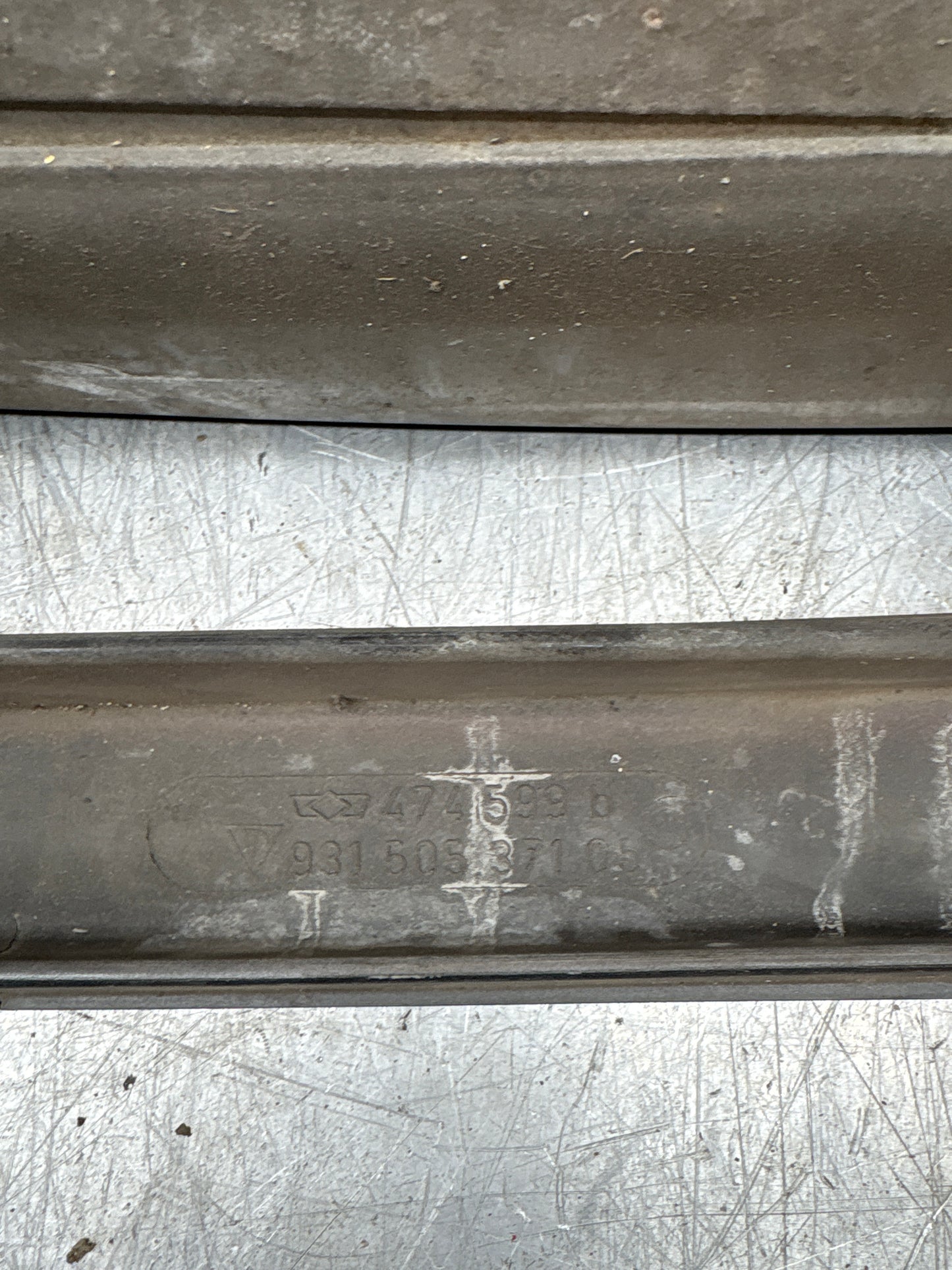 Porsche 944 Front spoiler, valance with fog light used 93150537105