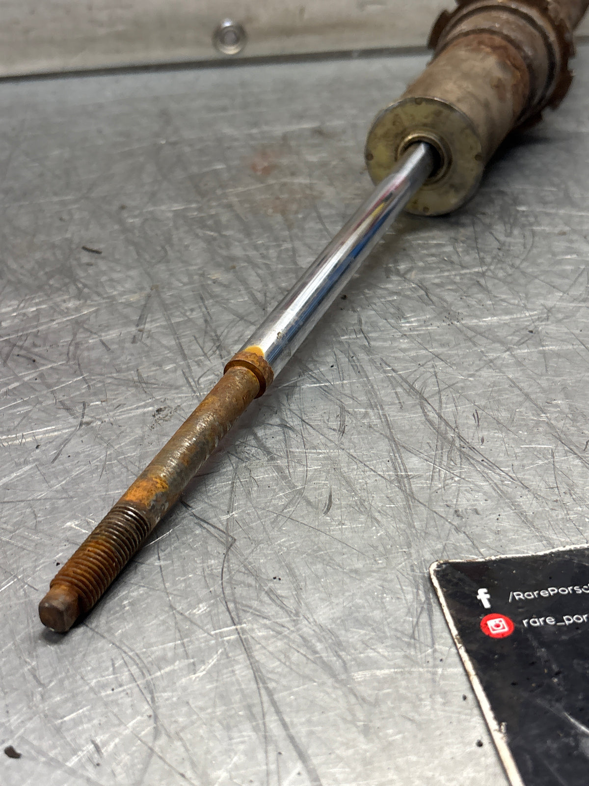 Porsche 911 964 rear shock absorber, used 96433305700