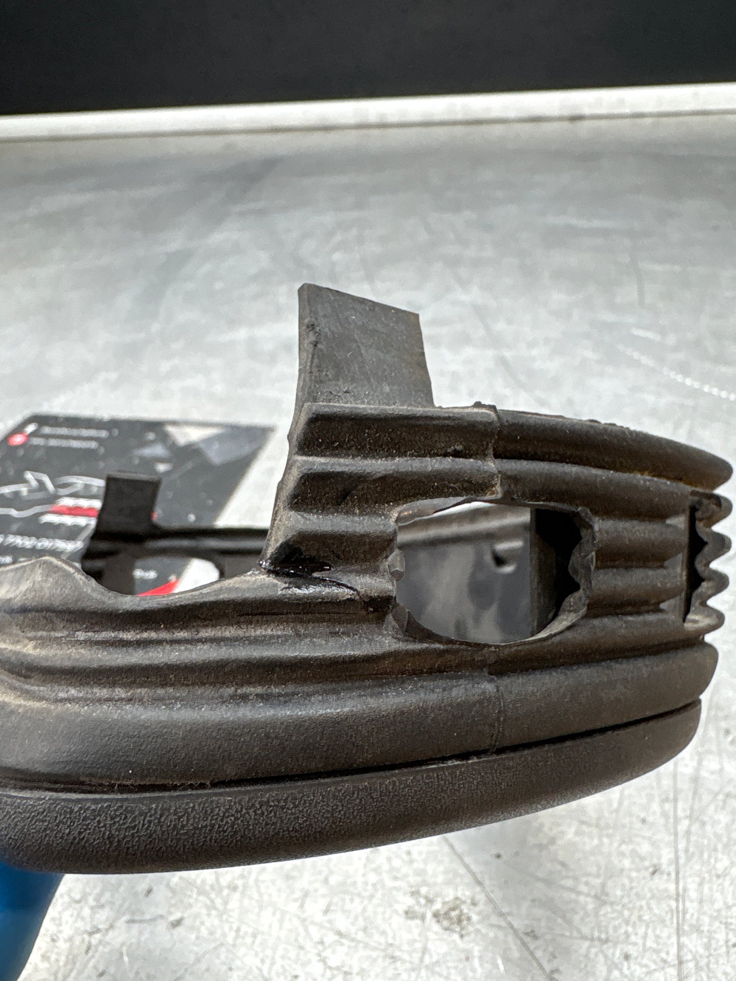 Porsche 968 steering coloumn switch cover, used 94455227320