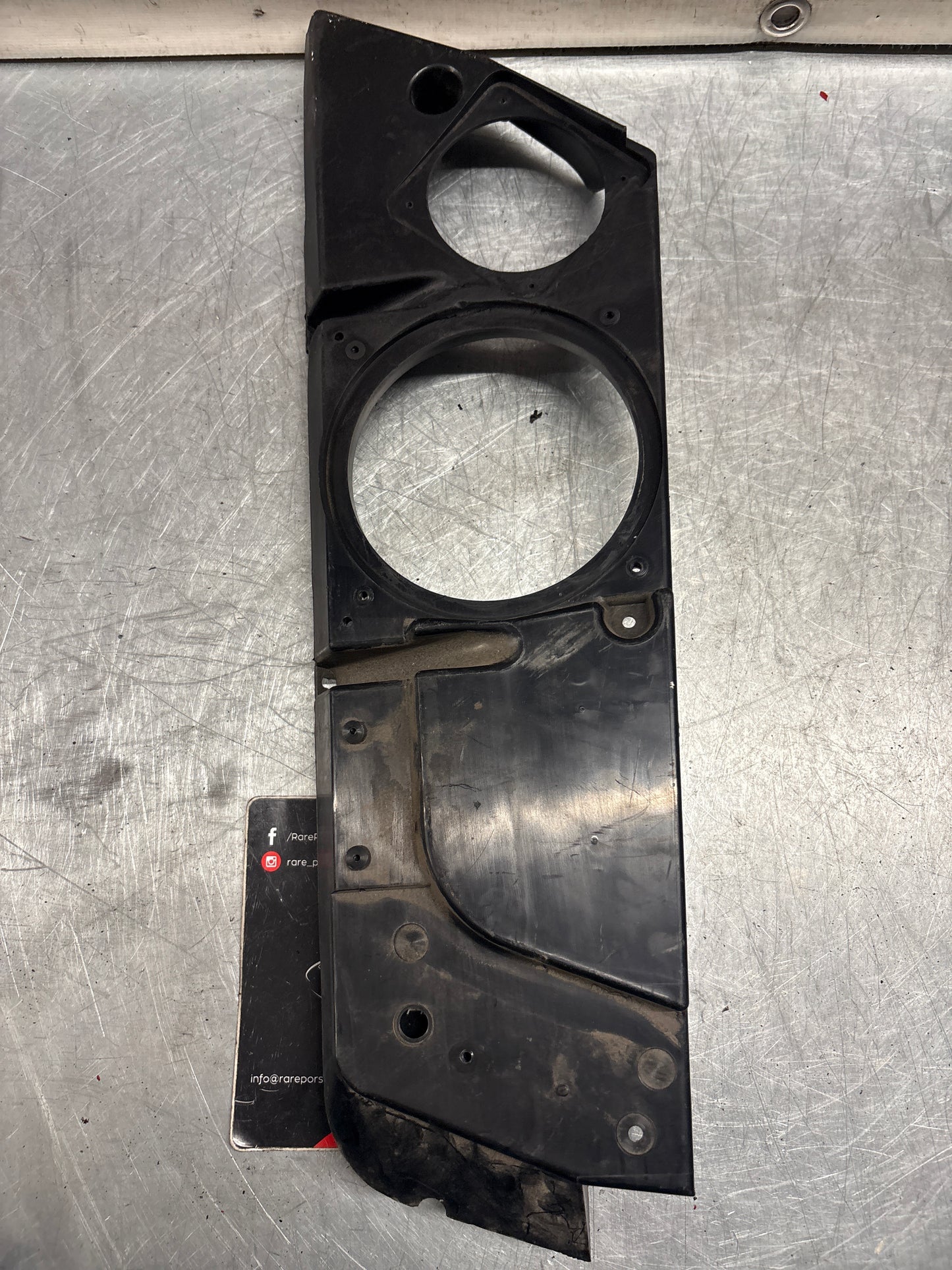 Porsche 944 right speaker board housing, used 94455514400 / 94464503600