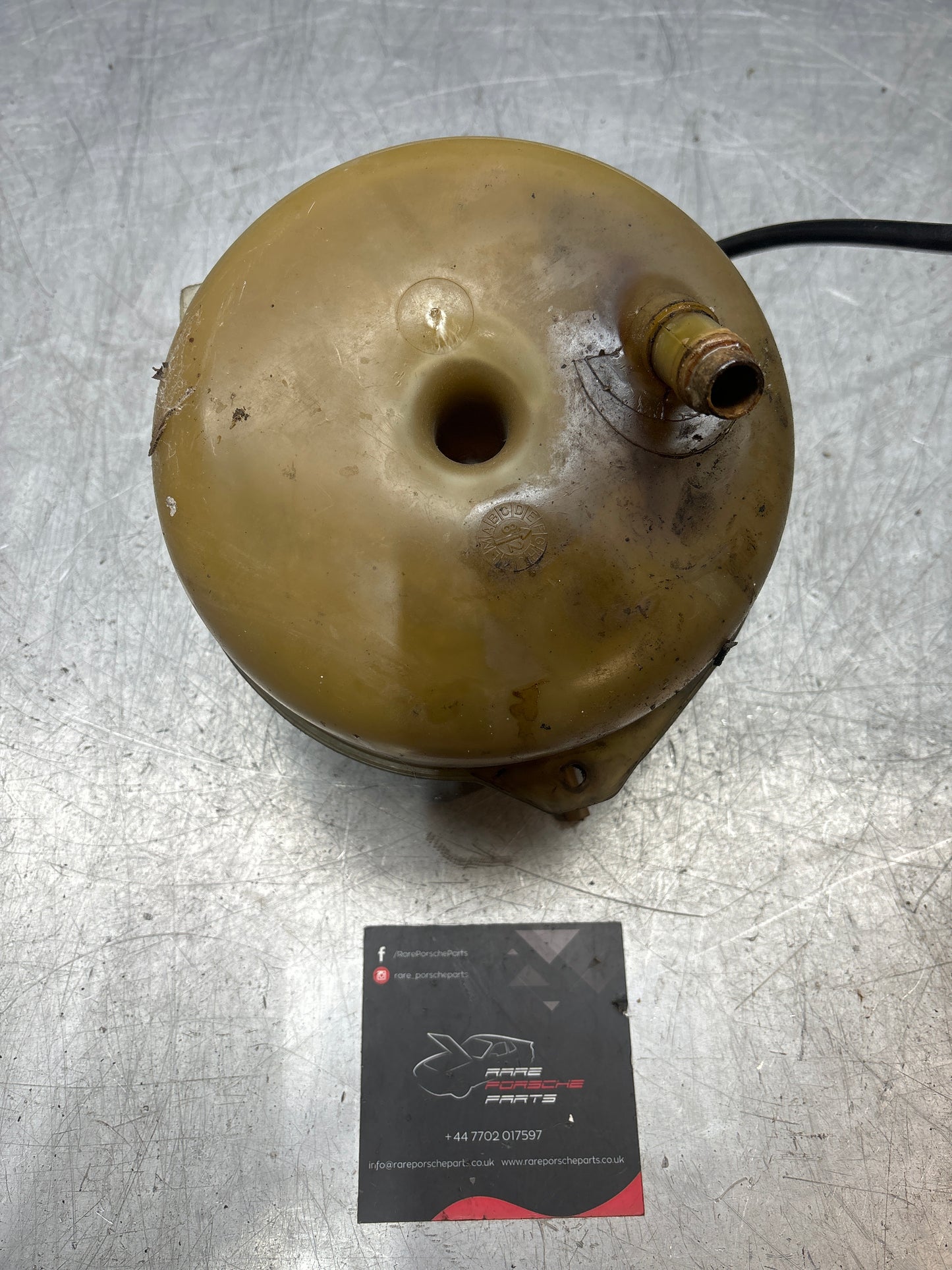 Porsche 928 coolant water expansion tank reservoir 92710625600, used RHD