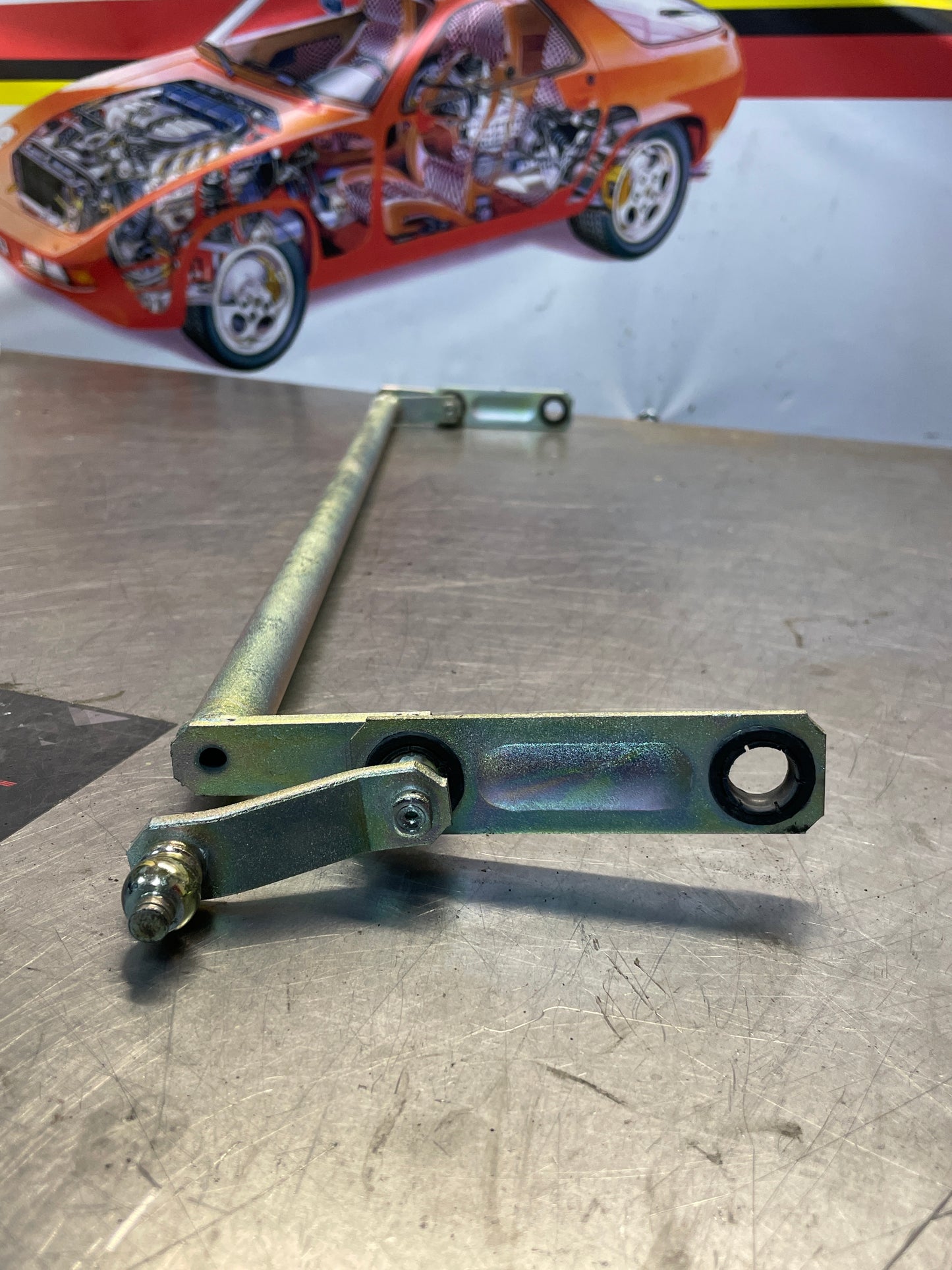 Porsche 924 944 Headlight Lifter Mechanism, 477805615 refurbished