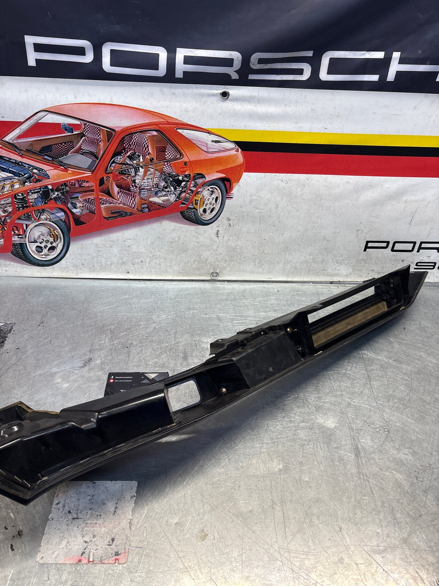 Porsche 928 burgundy door armrest, left, off side, 92855510103, used