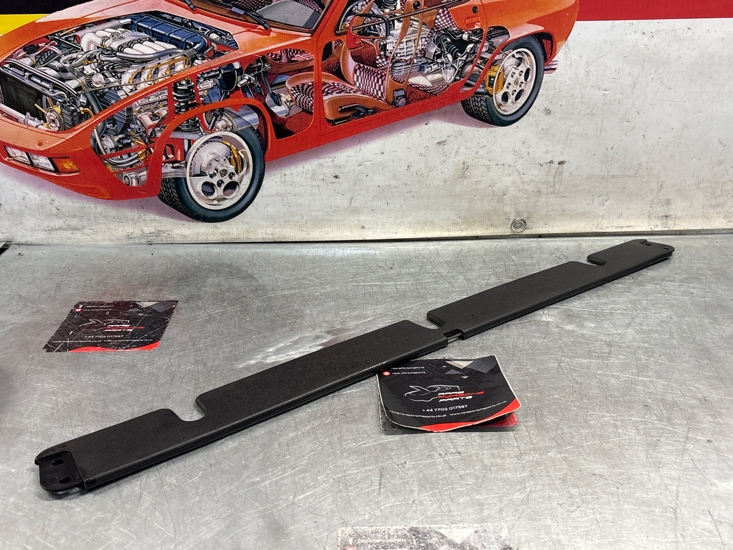 Porsche 924/944/968 Sunroof Air Deflector, without hinges, used 94456409300