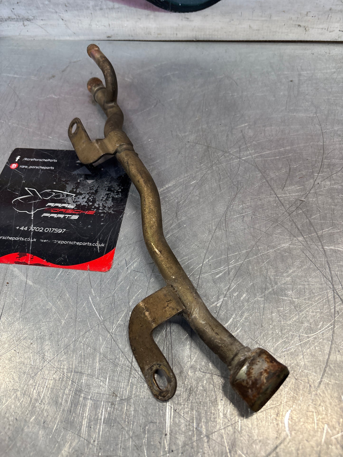 Porsche 924 Turbo water tube, used 93110605200