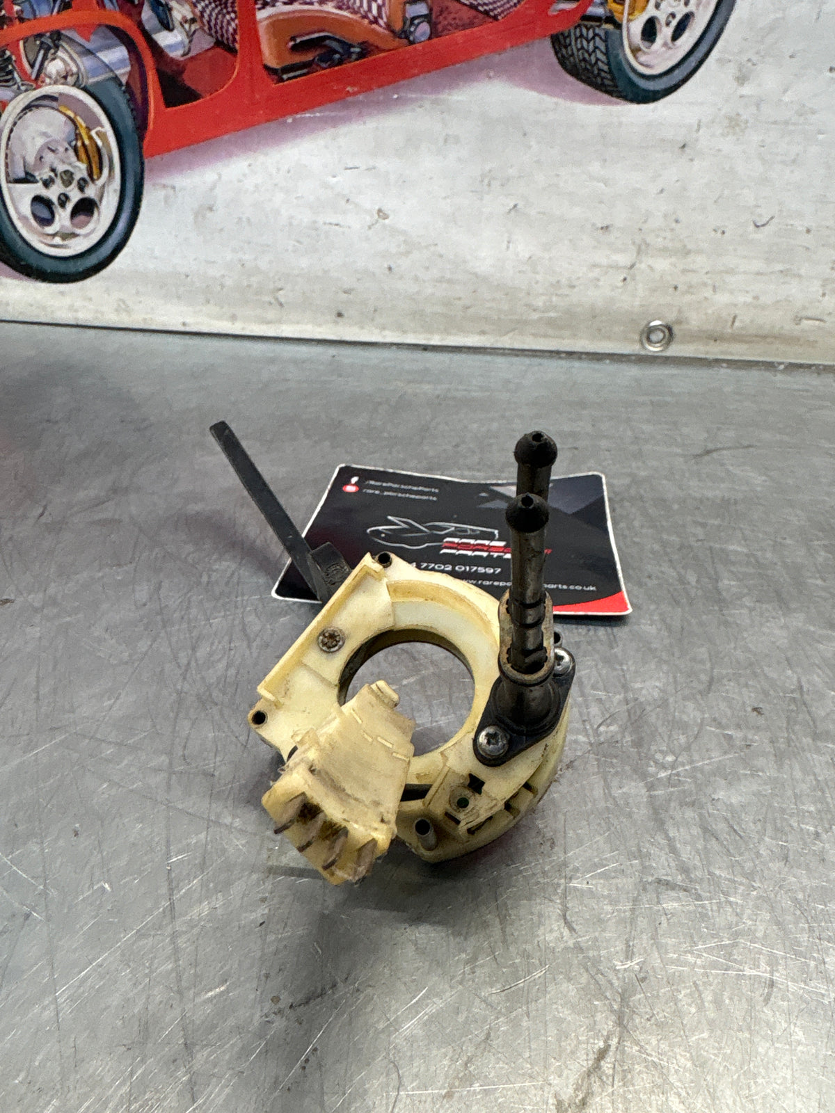 Porsche 914 steering coloumn wiper switch, used 91461391515