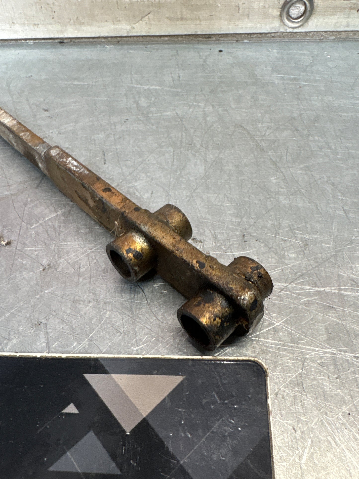 Porsche 928 long gear shift lever, used 92842406708