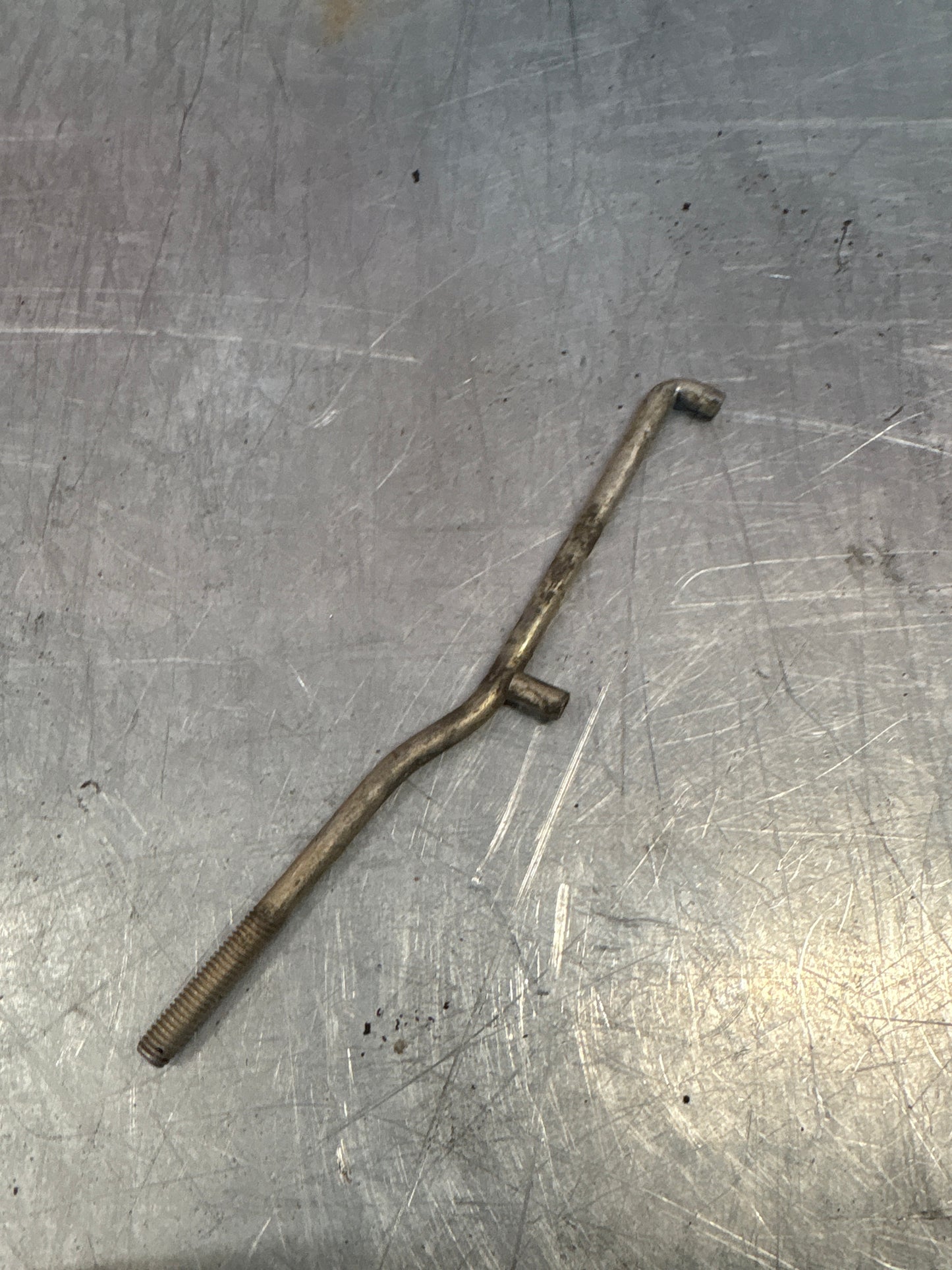 Porsche 928 door locking rod, used 92853716004