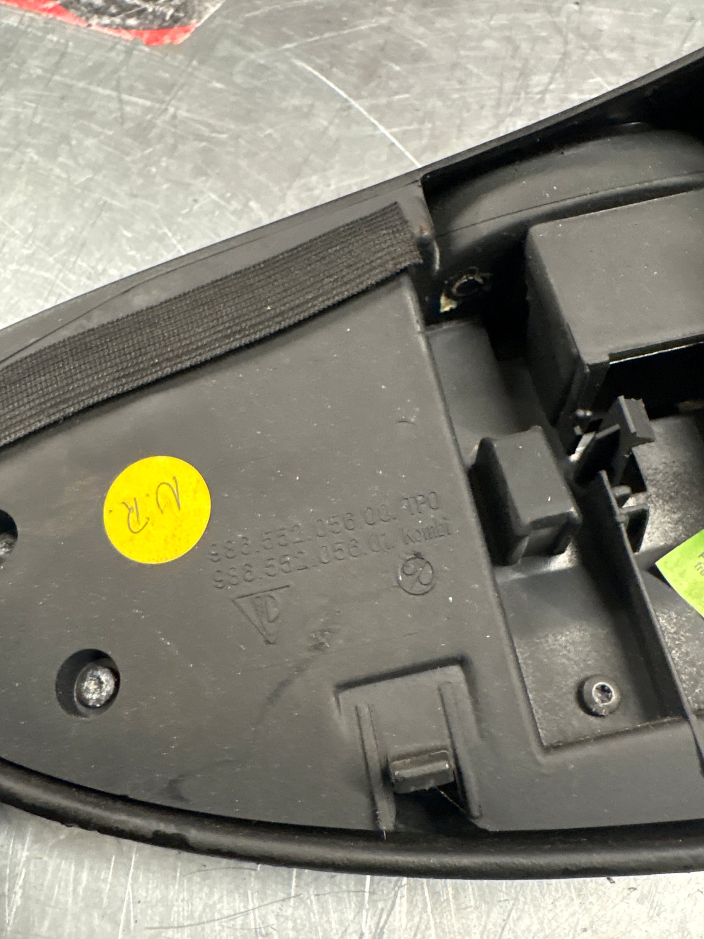 Porsche Boxster 986 RHD dashboard cluster trim,black used 98655205600 / 98655205601