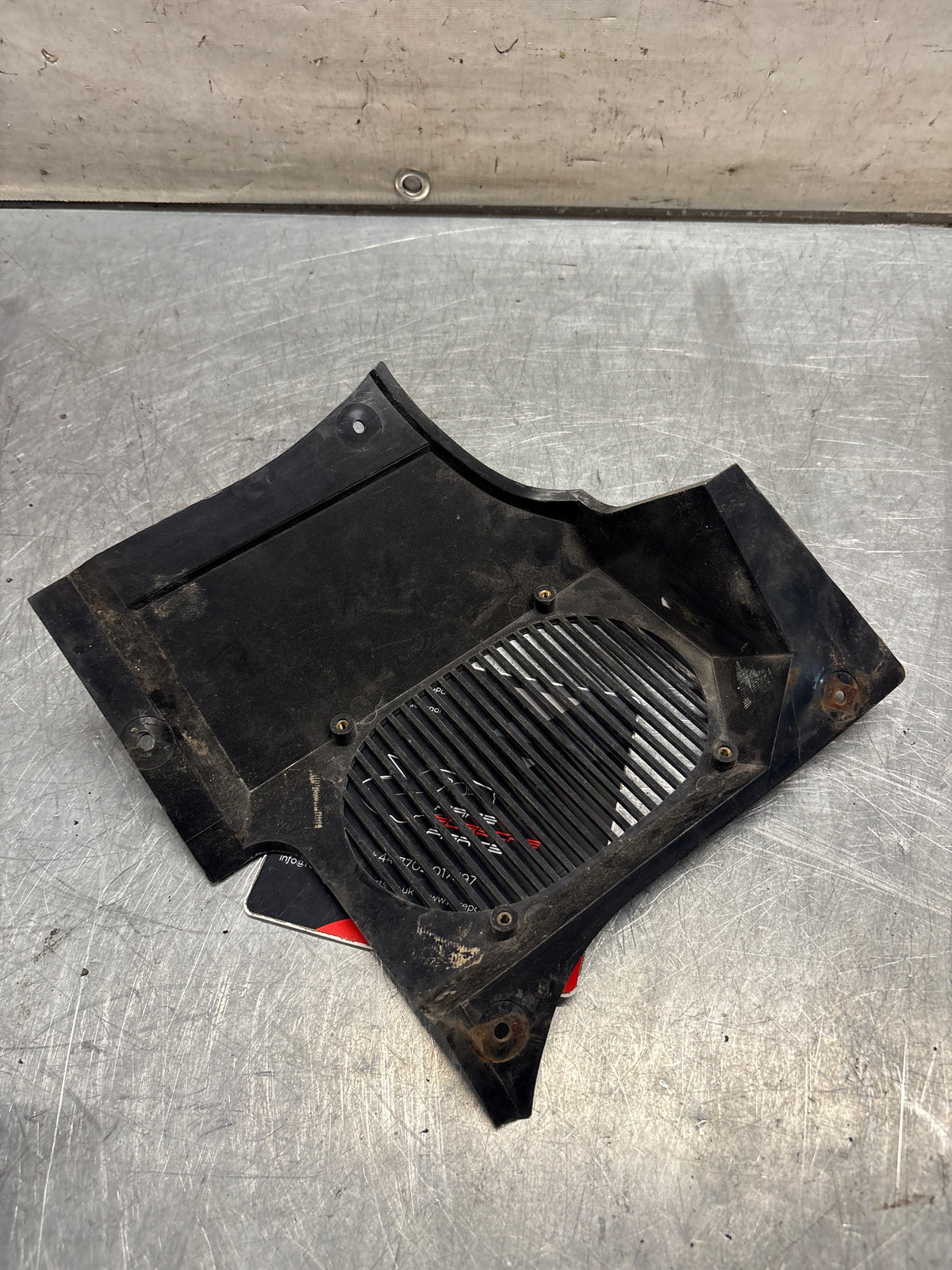 Porsche 914 left speaker cover, for spares or repair 91455150510