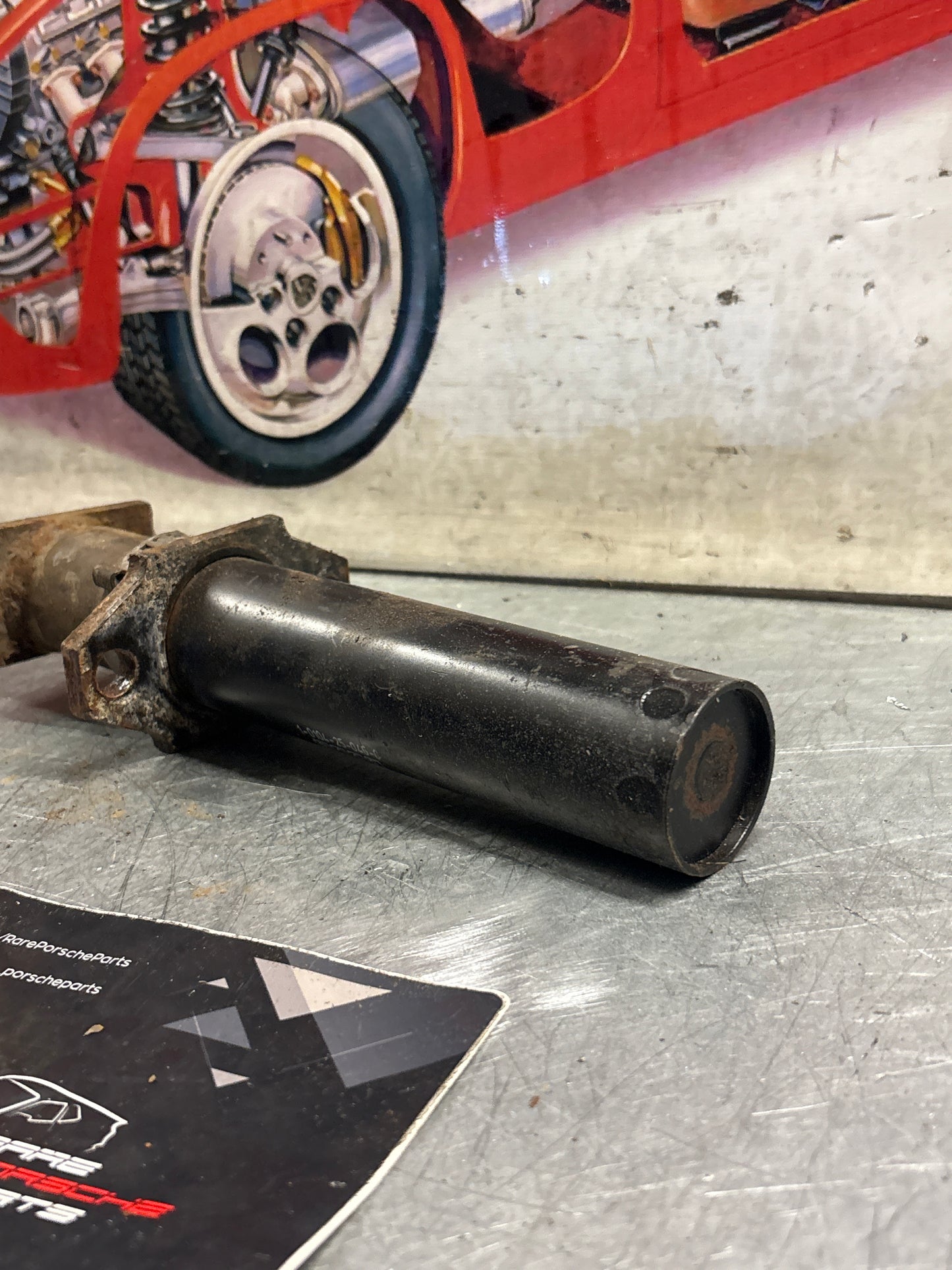 Porsche 928 rear bumper impact absorber, used 92850501502