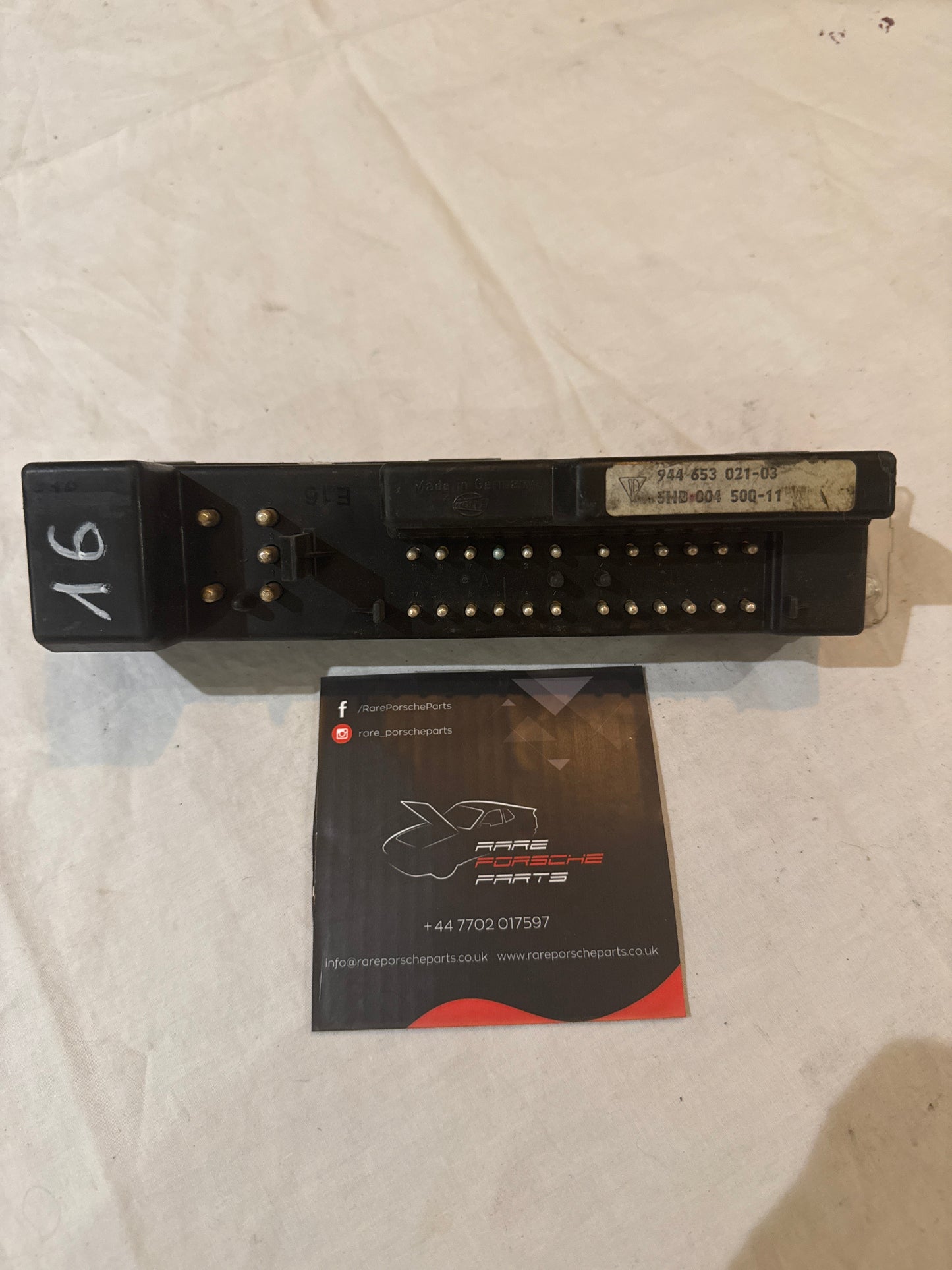 Porsche 944 climate heater control switch unit 85.5-91 years. 94465302103 used