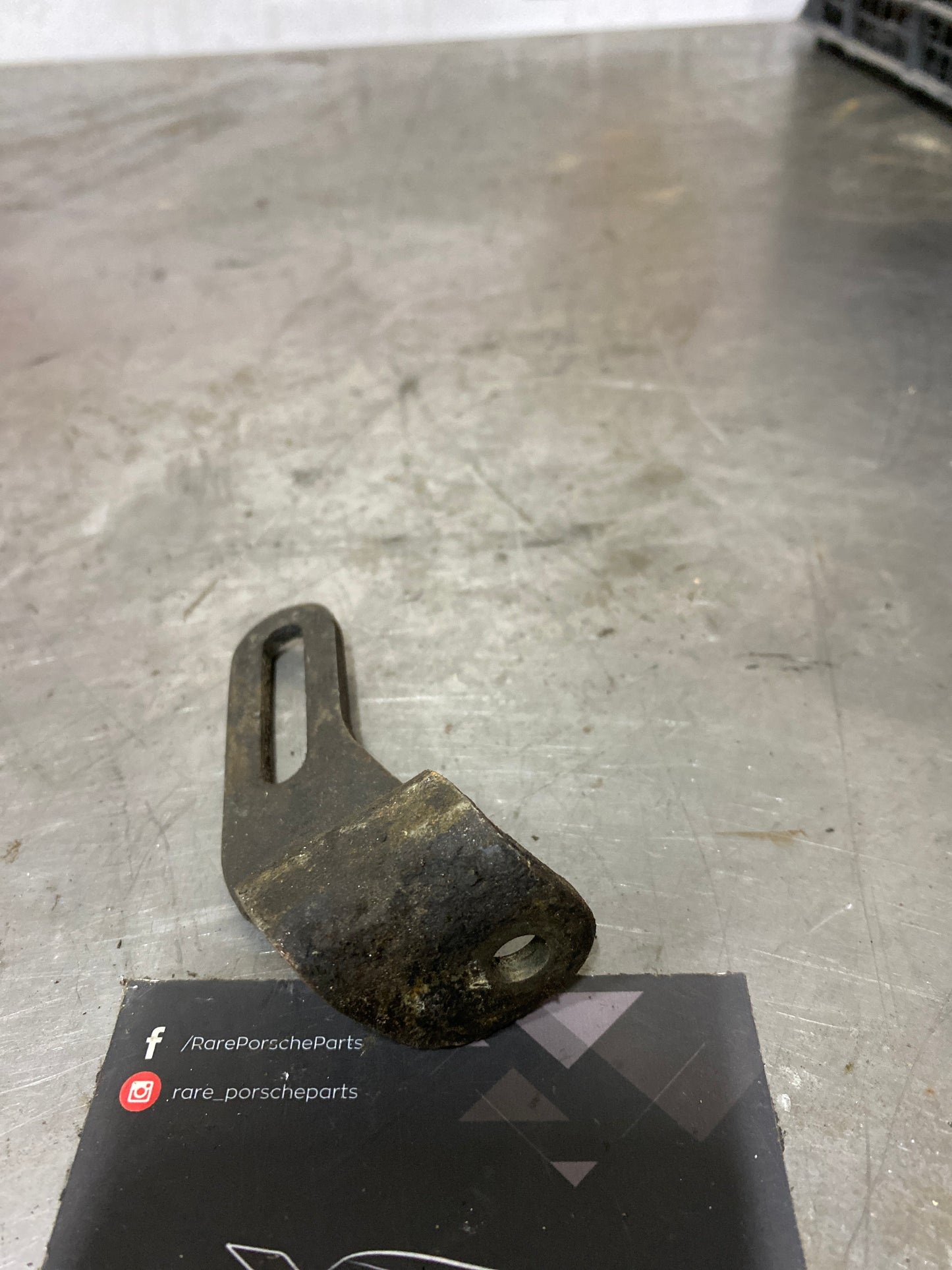 Porsche 924 alternator bracket, 046903255A used, LHD only