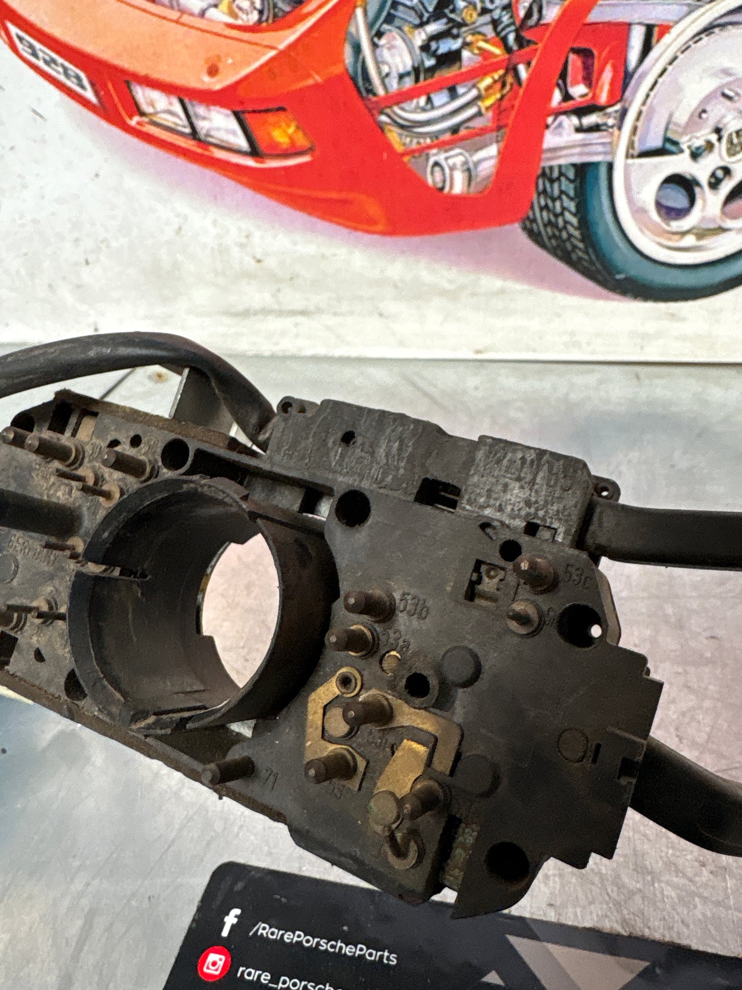 Porsche 928 85.5- steering column switch used