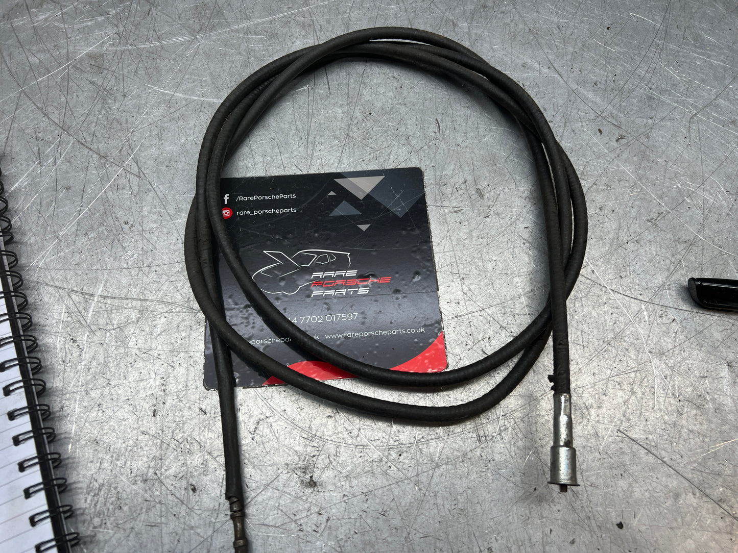Porsche 924 944 RHD Speedo cable, 142957801C used spare or repairs