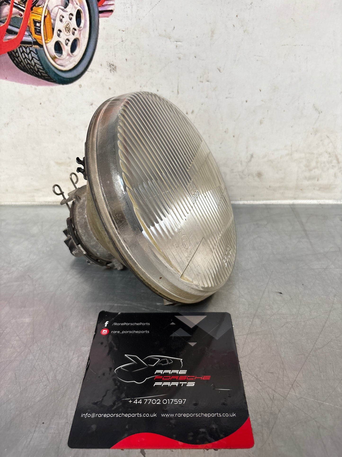 Porsche 928 Bosch H4 Headlight, used 92863110103
