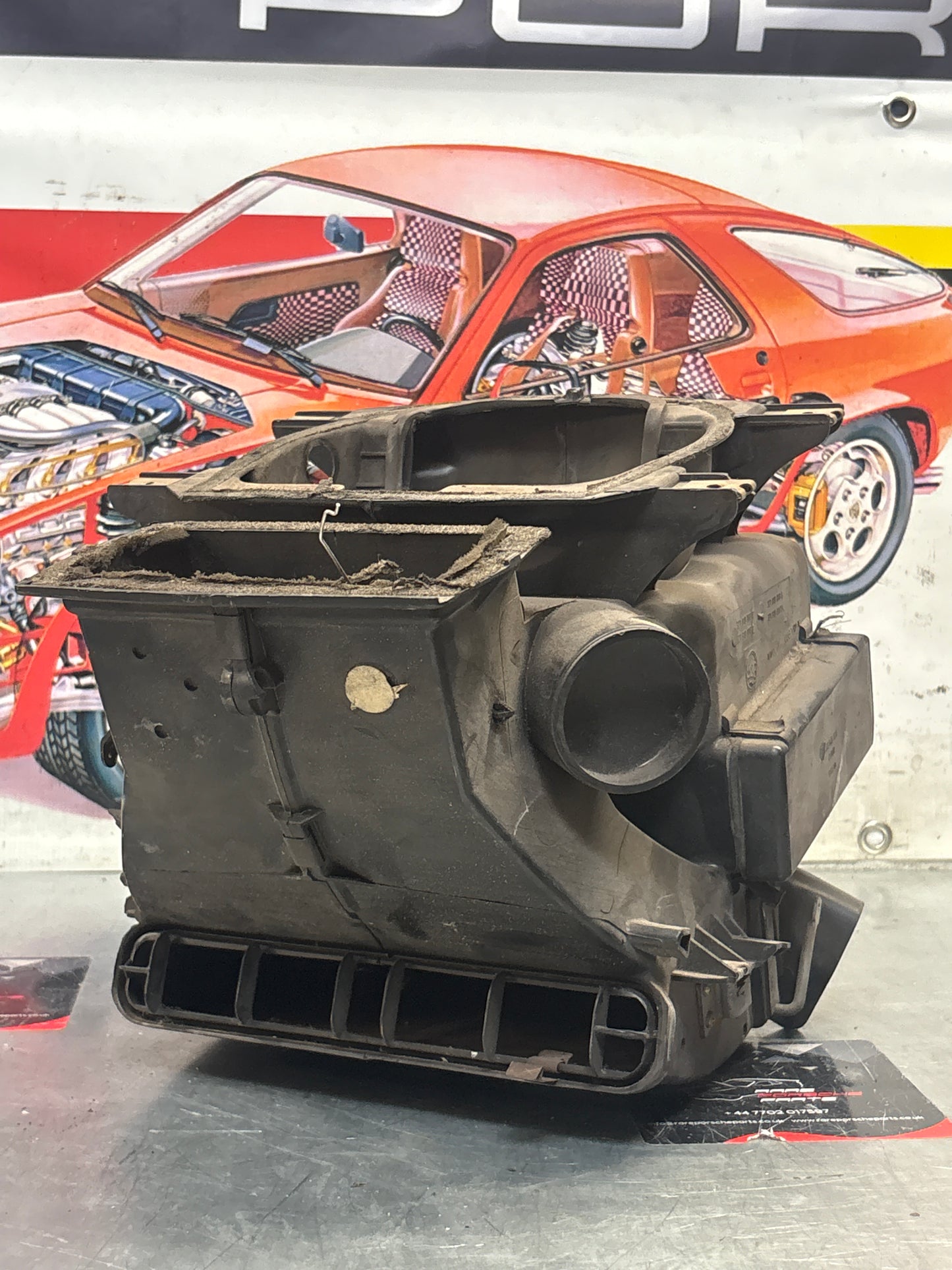 Porsche 924 80-85 944 82-85.5 heater blower fan assembly, complete 321819096 / 321819088 / 321819087 / 321819095 used