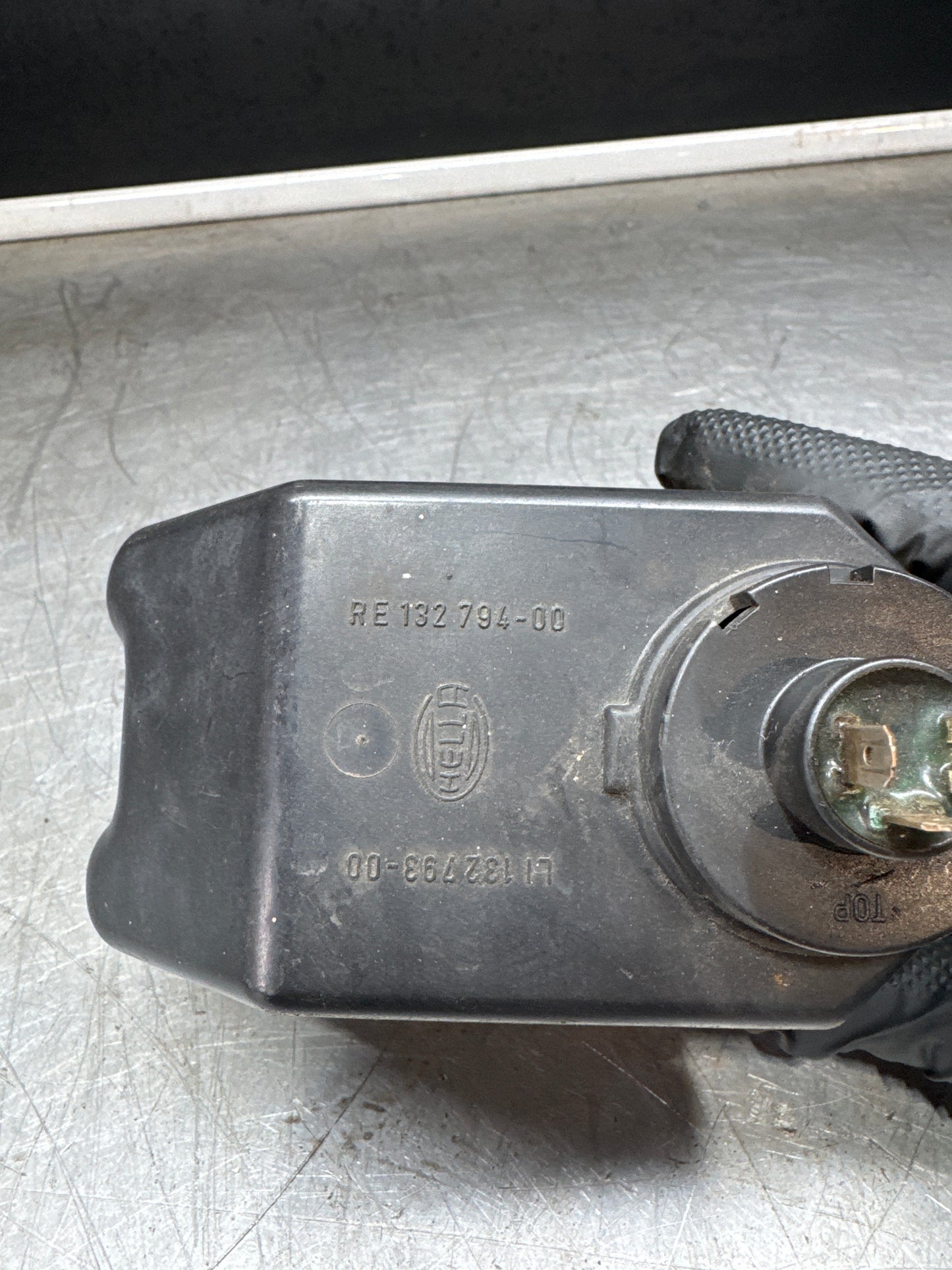 Porsche 924S 944 driving light, Right, 477941752D, plastic housing. Used