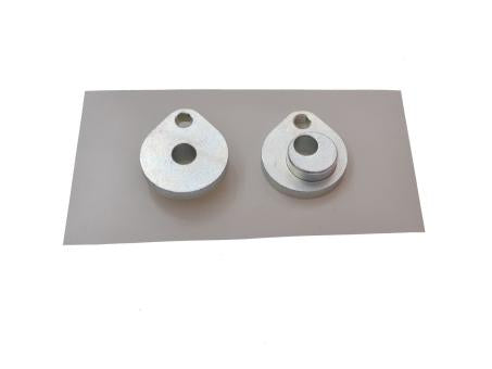 2x eccentric discs for Porsche 928 to -'86 wishbone support joint