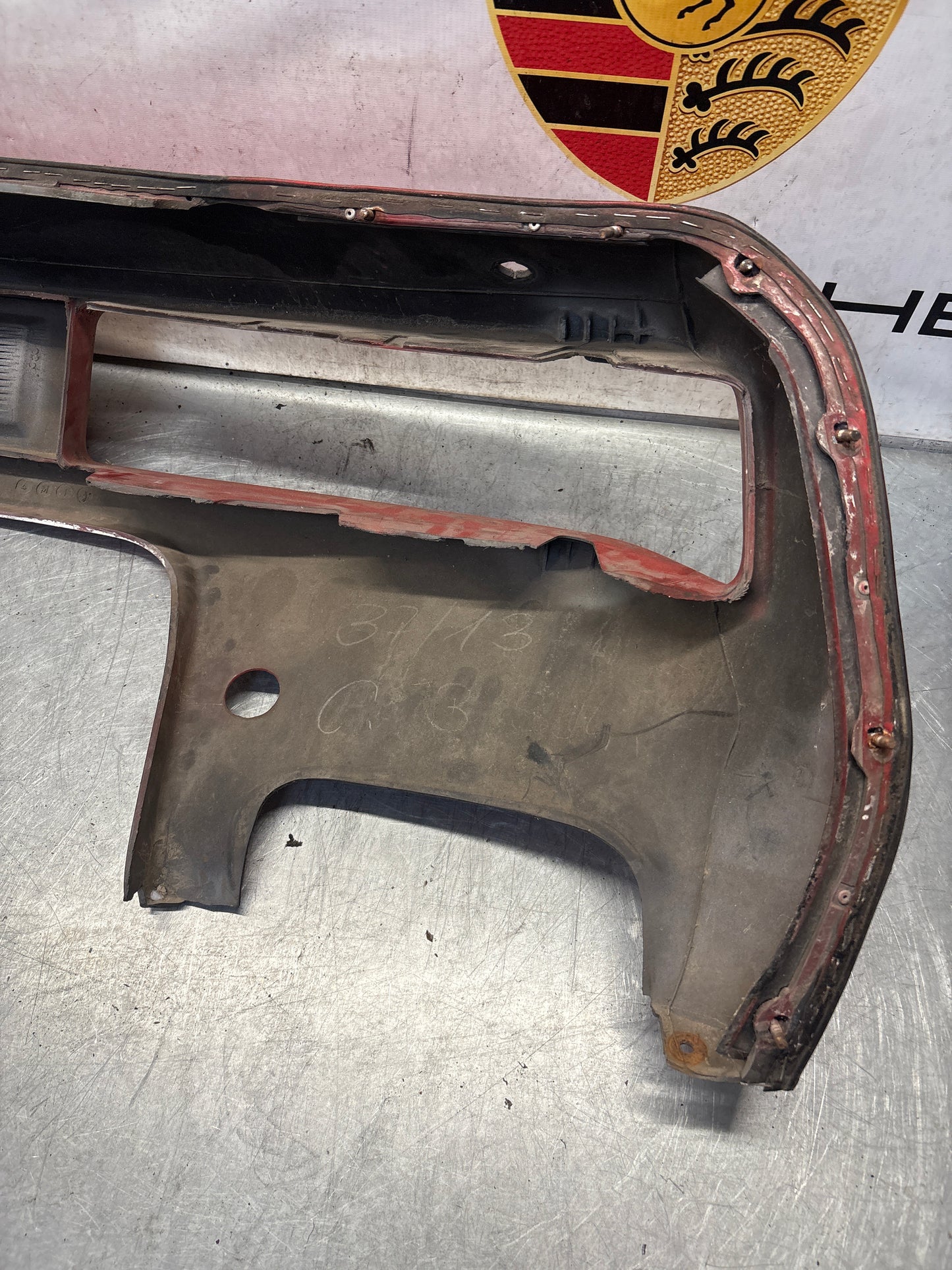 Porsche 928 front bumper cover panel, used 92850501306