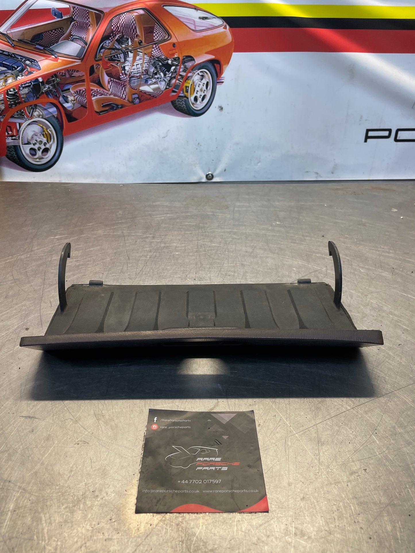 Porsche 924 944 brown glovebox lid, used 477857123