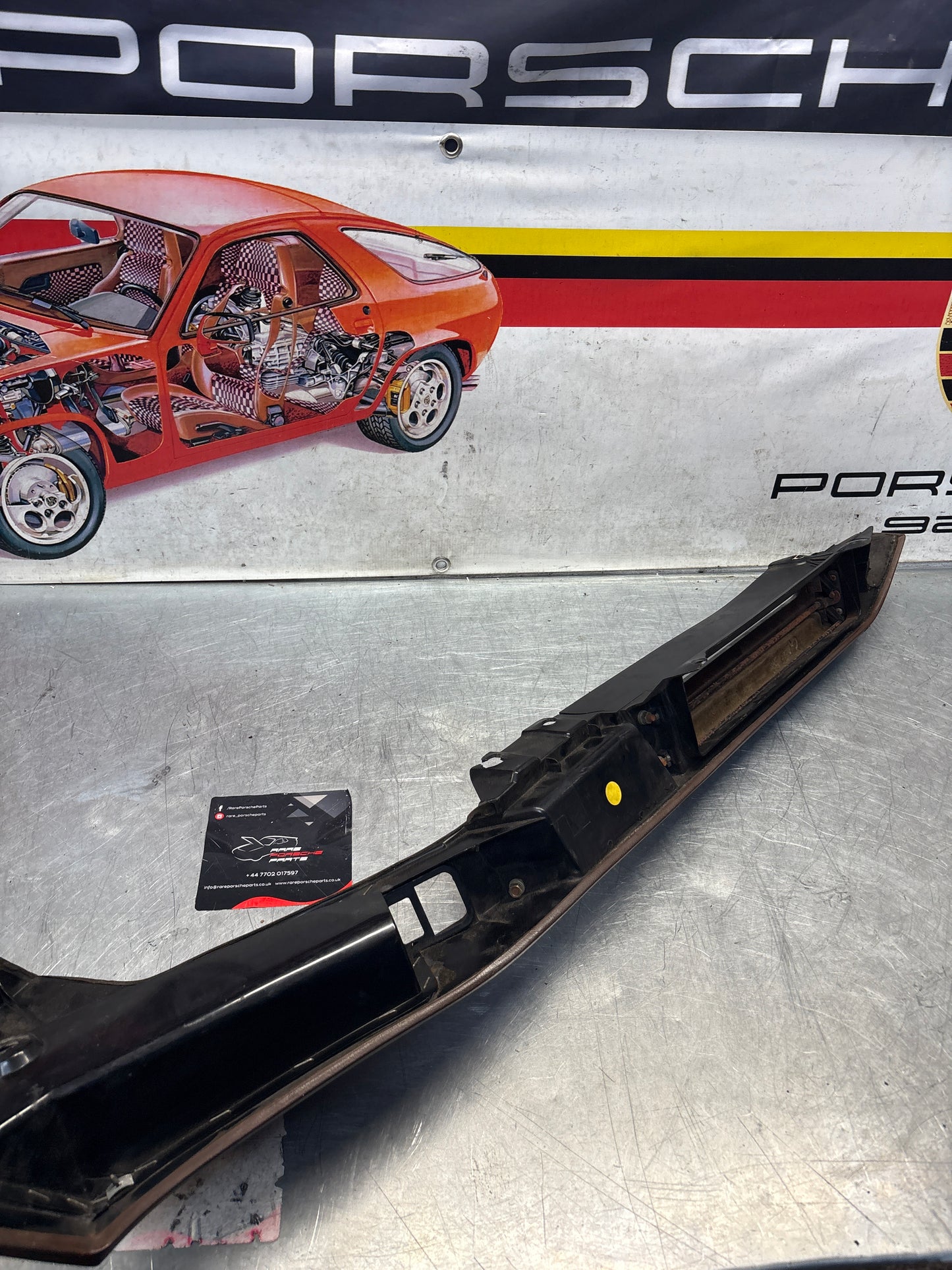 Porsche 928 burgundy door armrest, left, off side, 92855510103, used