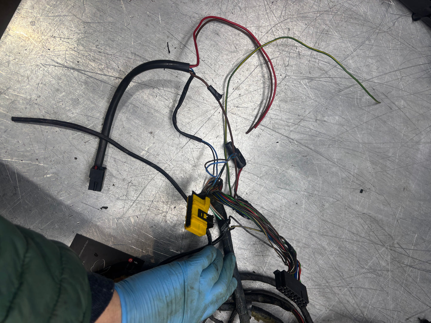 Porsche 944 S2 convertible 1990 interior wiring loom, RHD, used 94261200611