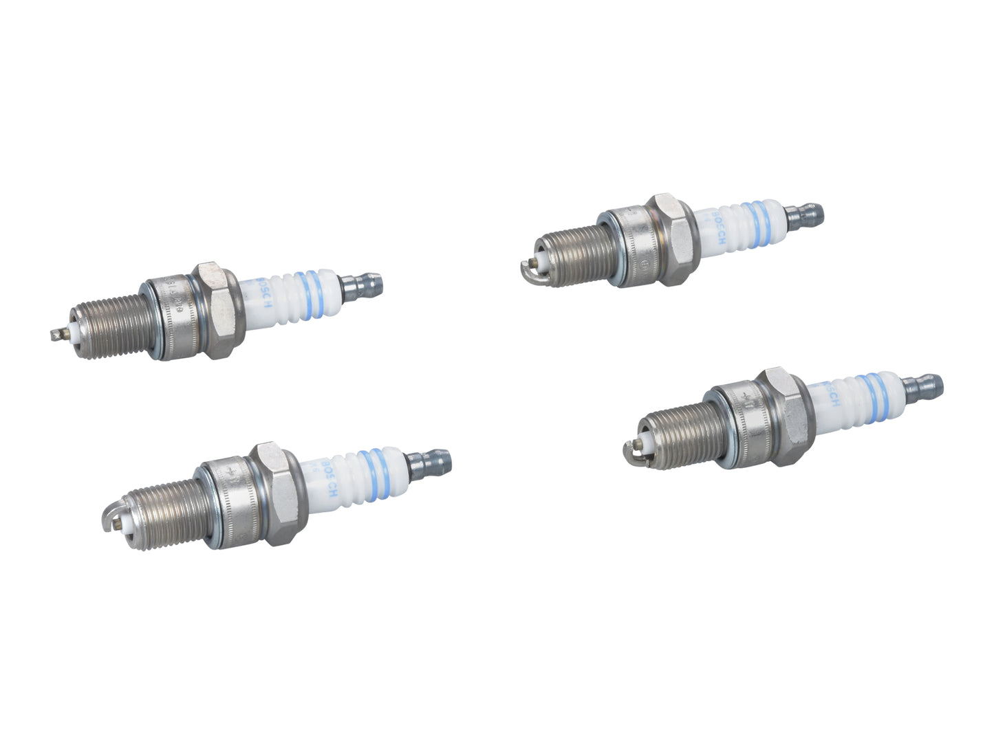4x spark plug for Porsche 924S 944 2.5 turbo BOSCH