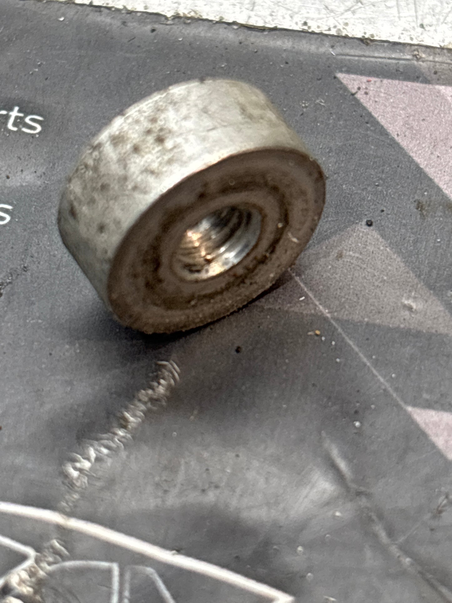 Porsche 944 S2 3.0 16V rotor spacer bushing, 94410513702