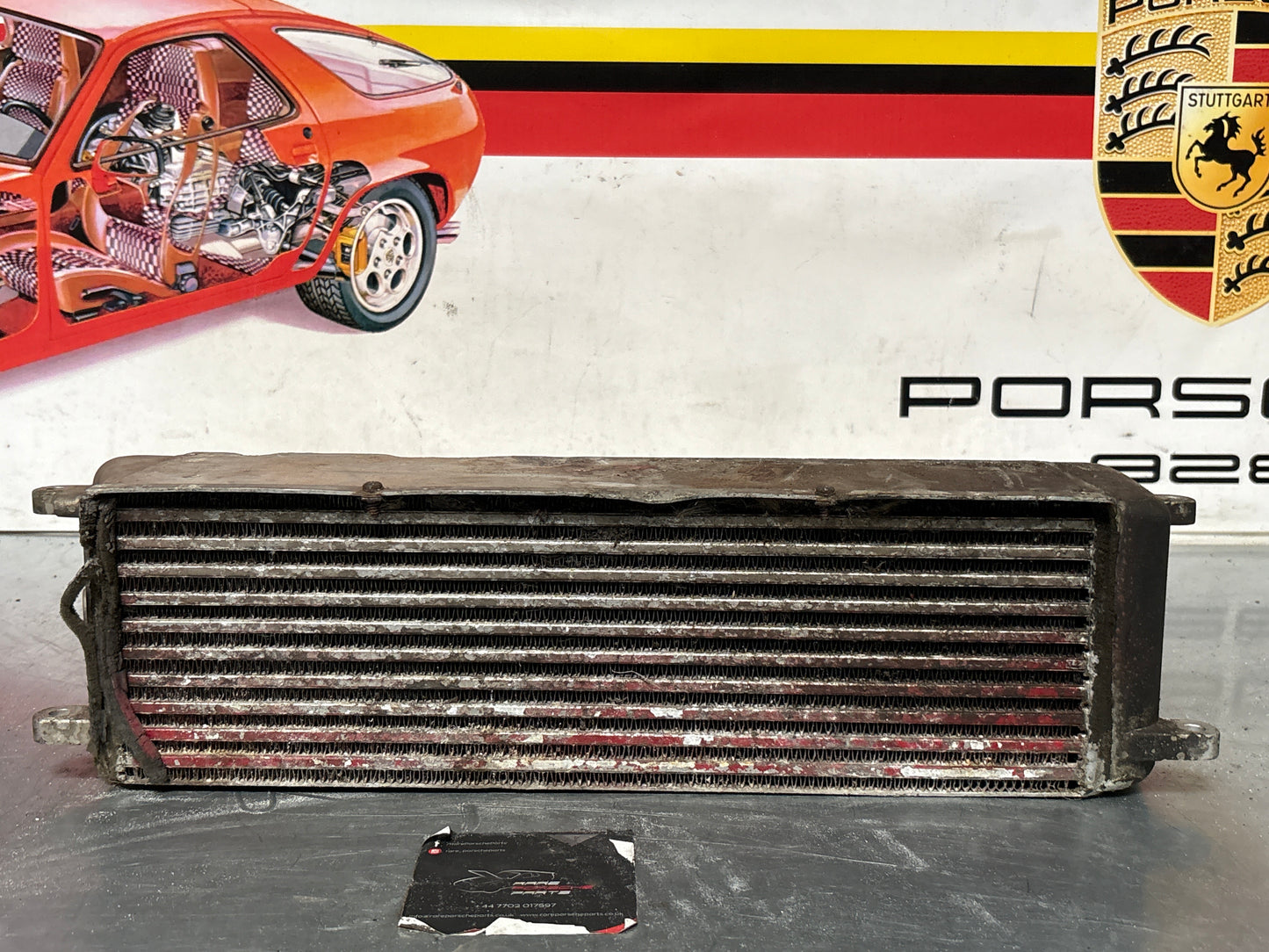 Porsche 944 Turbo Intercooler 95111013703 used