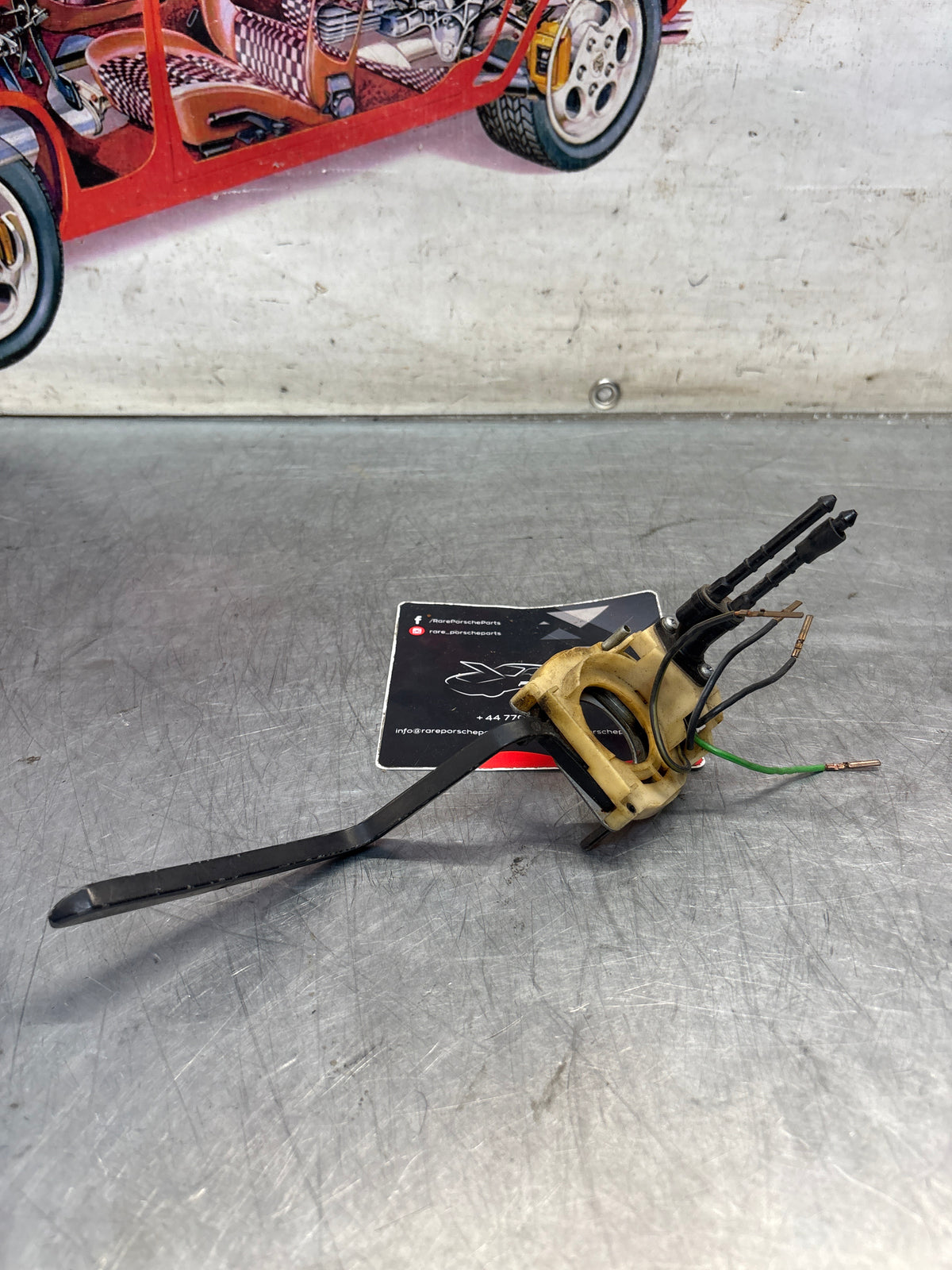 Porsche 914 steering coloumn wiper switch, used 91461391515