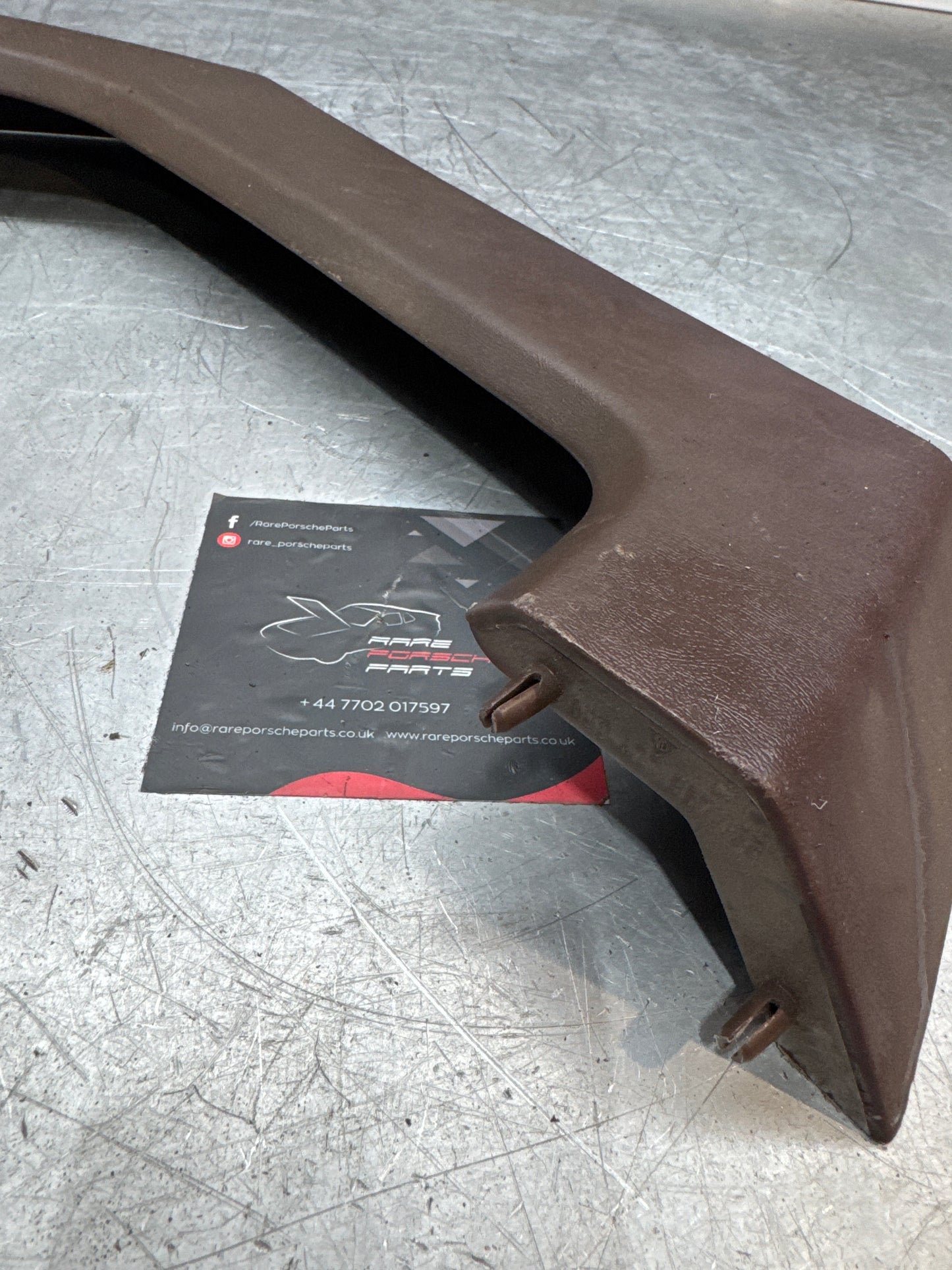 Porsche 924 left early brown door pockets, used 477867133