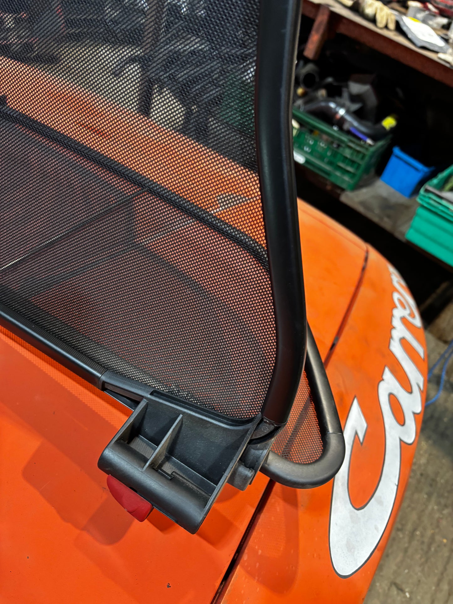 Porsche 996 wind deflector, new