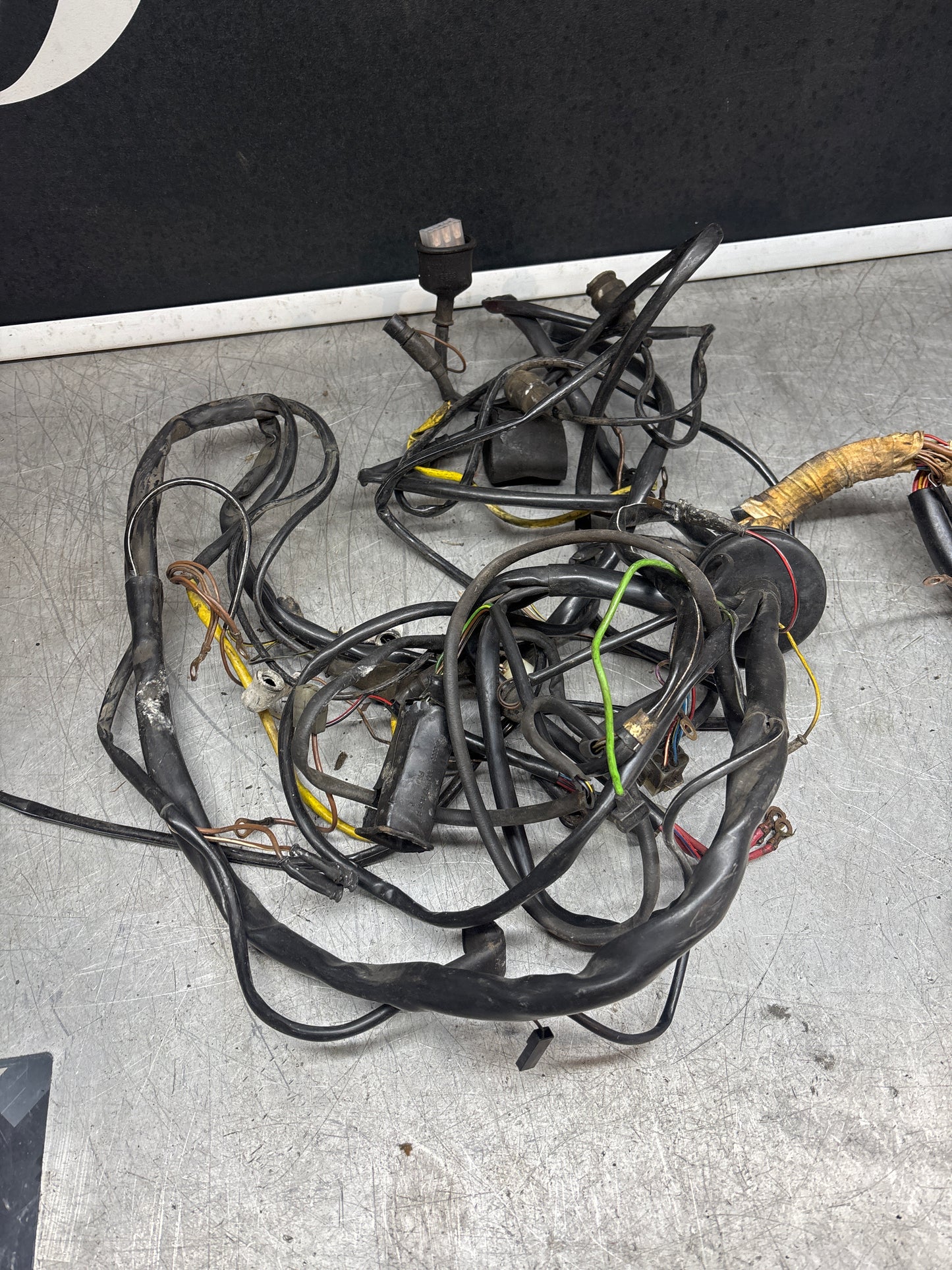 Porsche 924 1983 engine bay wiring loom, harness, complete, used