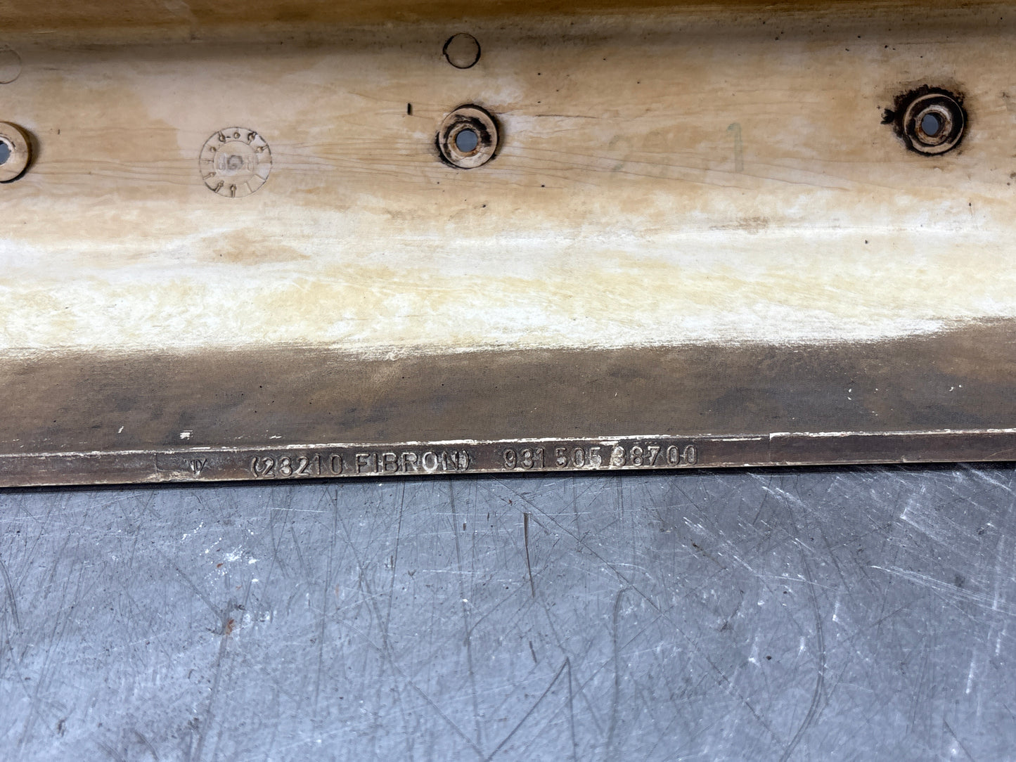 Porsche 944 rear bumper, used 93150538700