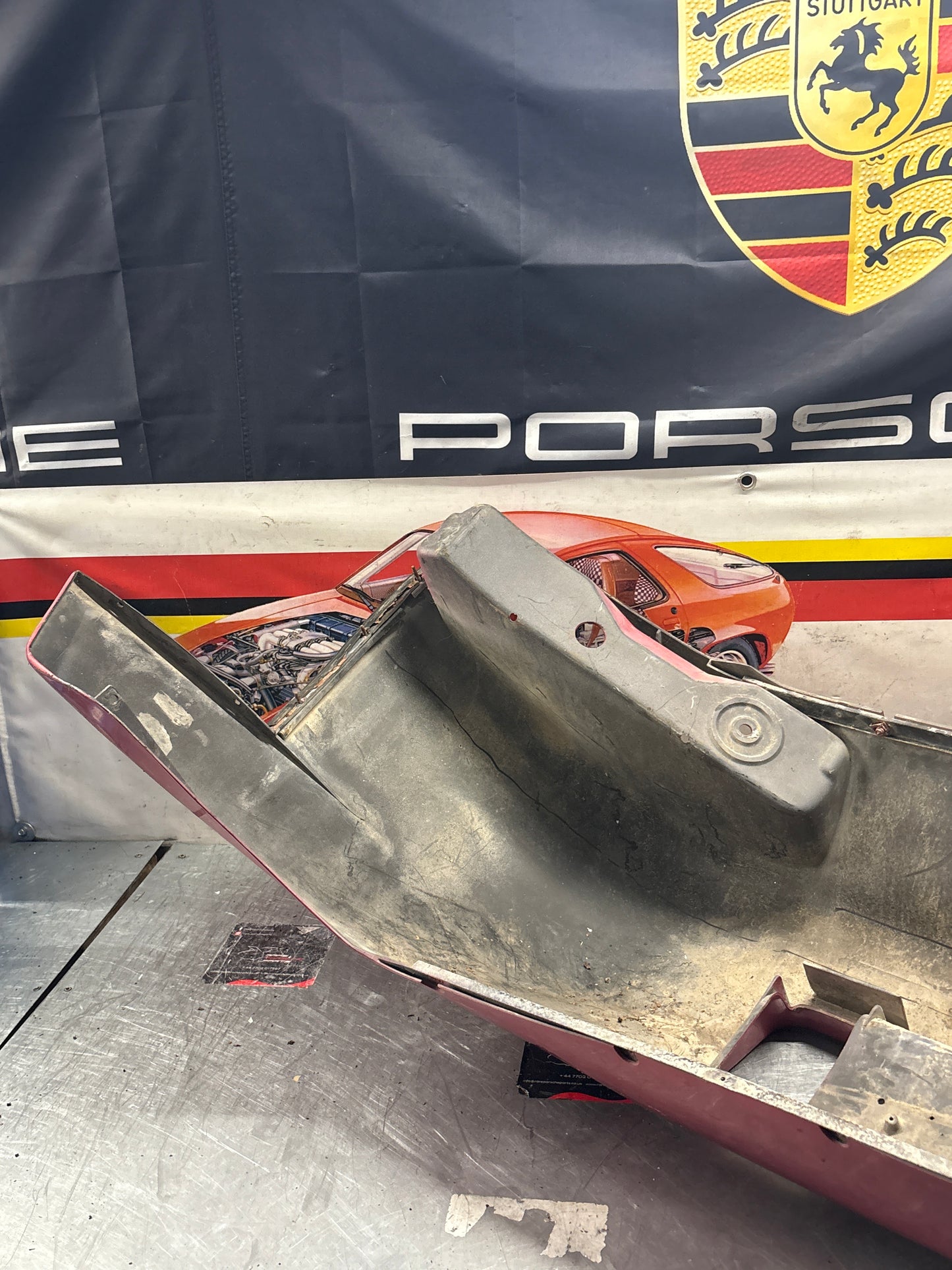 Porsche 928 S/S4 rear bumper, used 92850512320