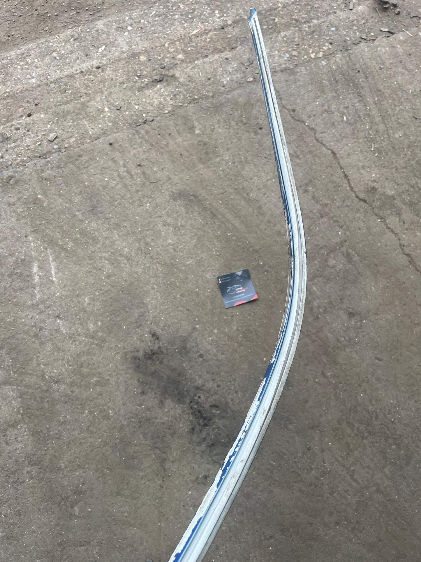 Porsche early 924 / 944 roof side trim right side 477853706