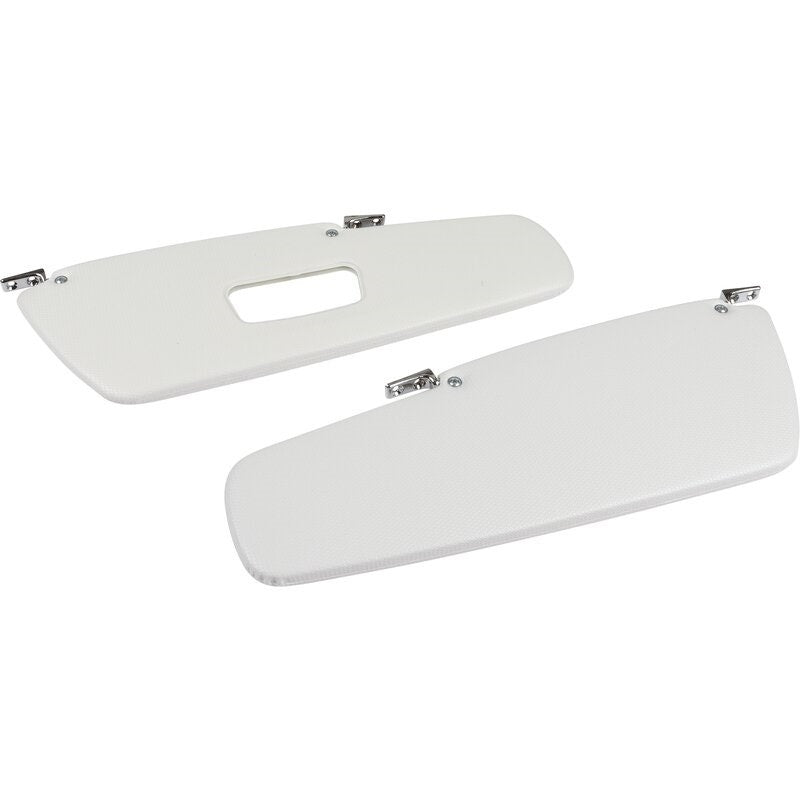 Porsche 356 Sun Visor Set, White, 64473130206 New