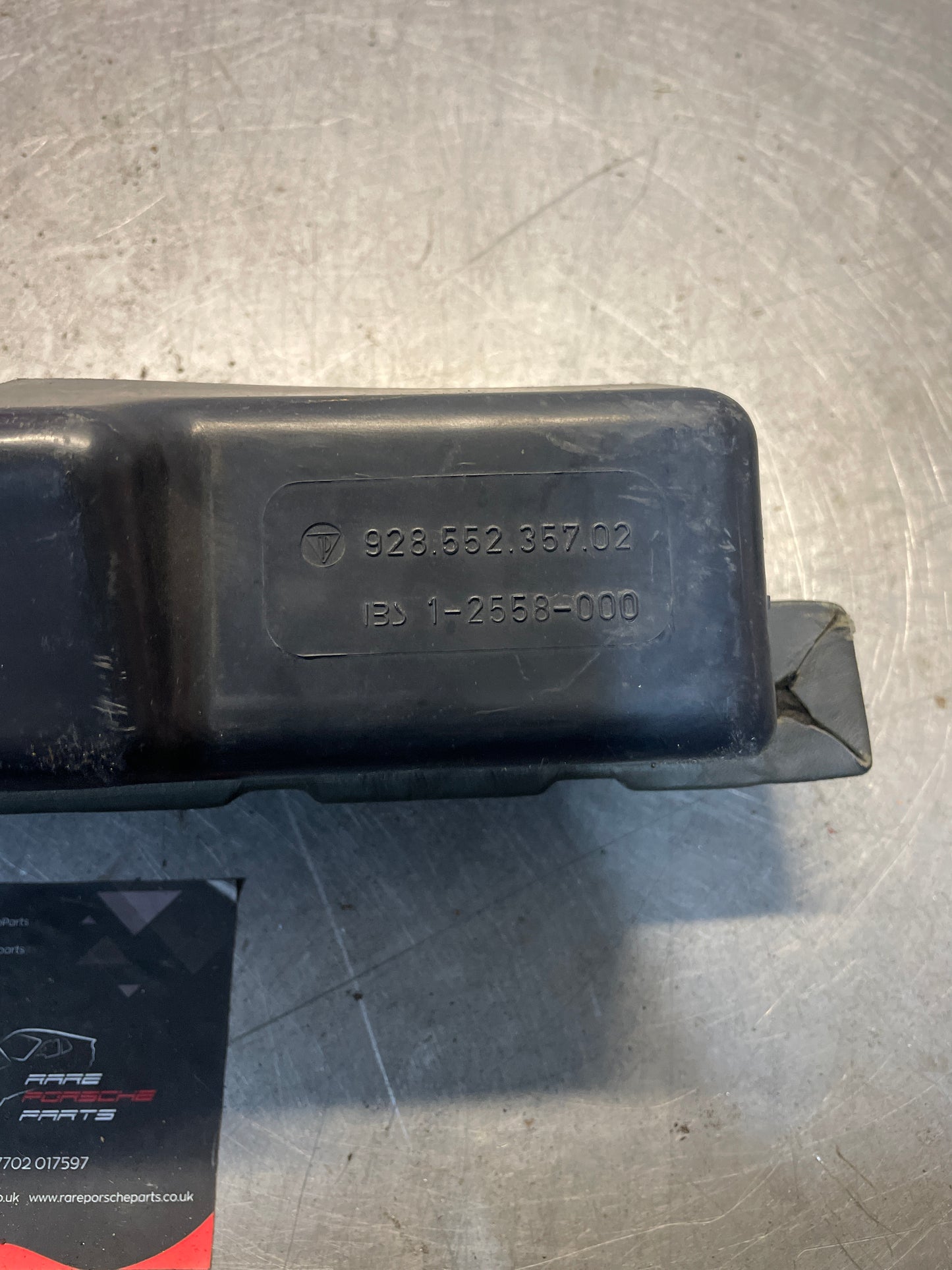 Porsche 928 under glove box shelf, grey 92855235702 LHD only, used