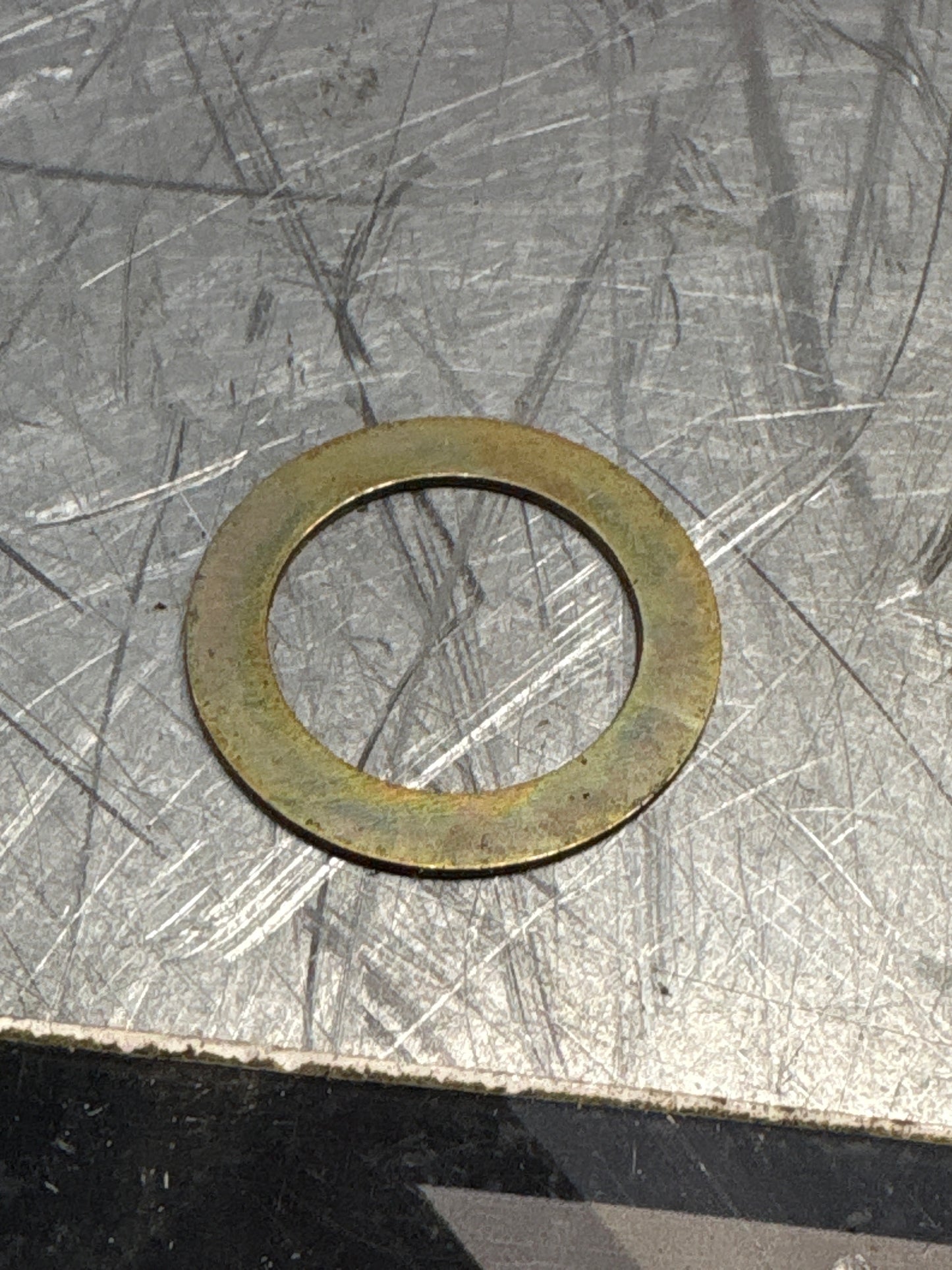 Porsche 928 shim plate, used 1mm thick 90023411602