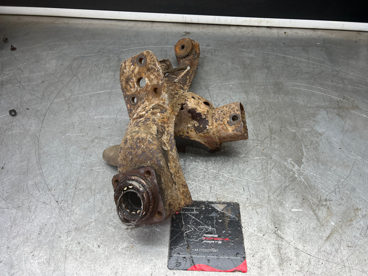 Porsche 924 944 -85.5 Rear right trailing arm, 94433102200