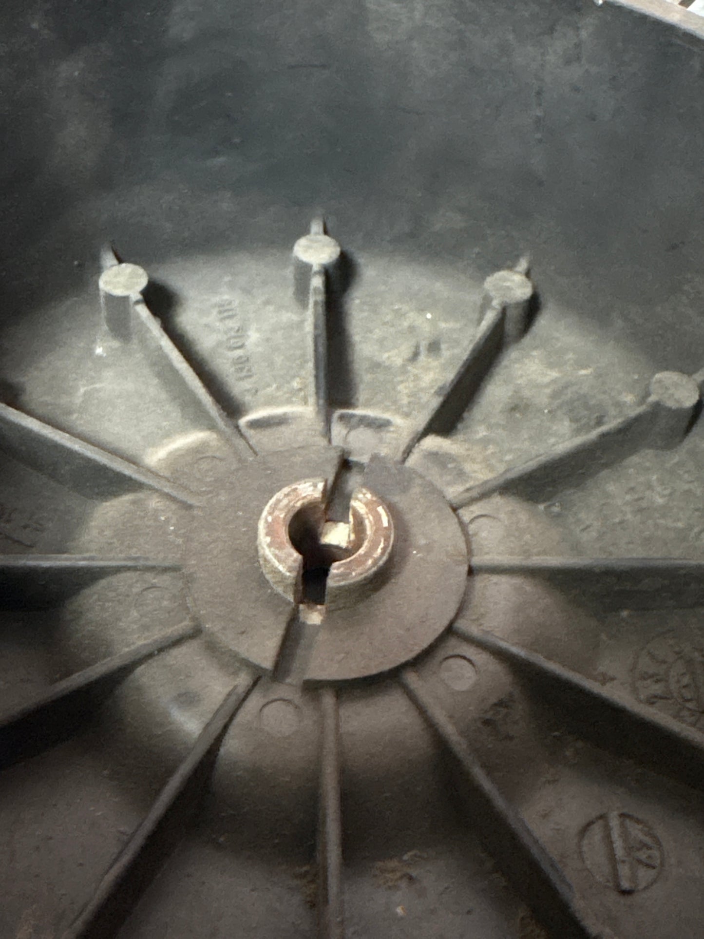 Porsche 944 six blade radiator fan 94462402103, used